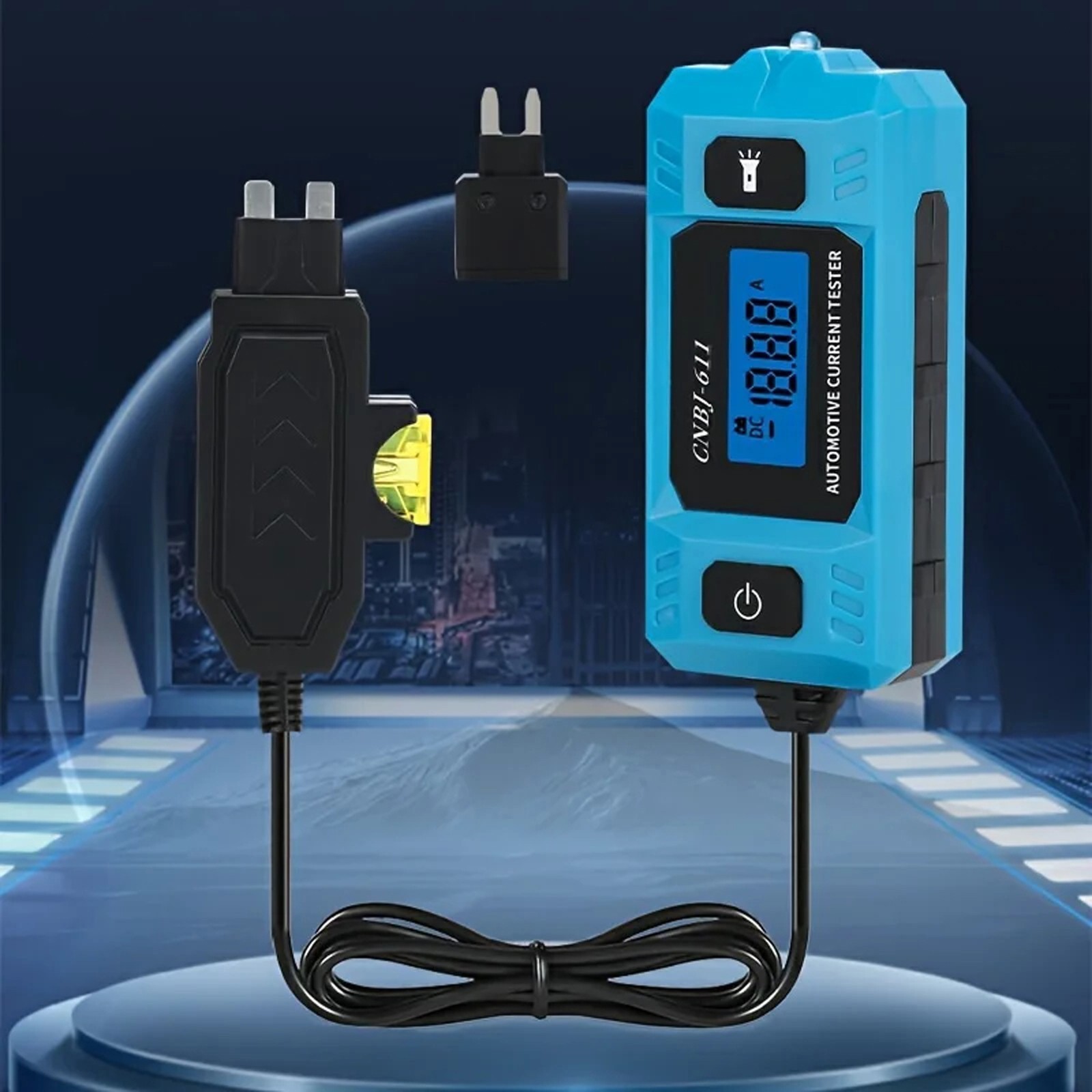 Car Circuit Tester Fuse Tester Automotive Current Tester Blade Fuse 20A Max 48V