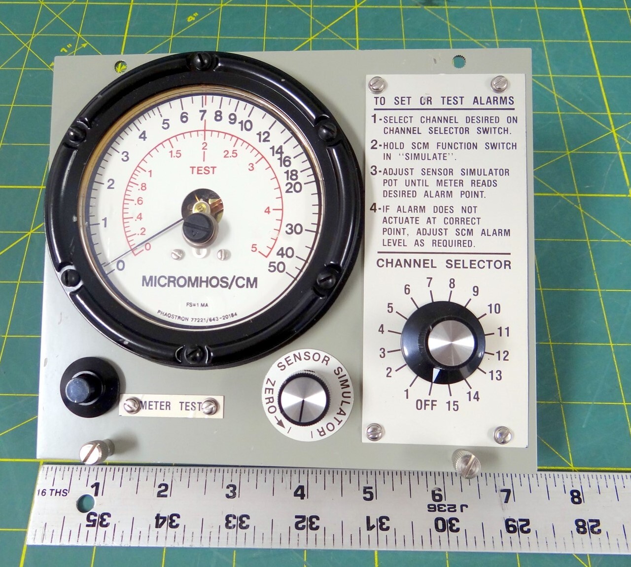 Meter Assembly Module P/N 600226 NSN: 6685-01-327-3905