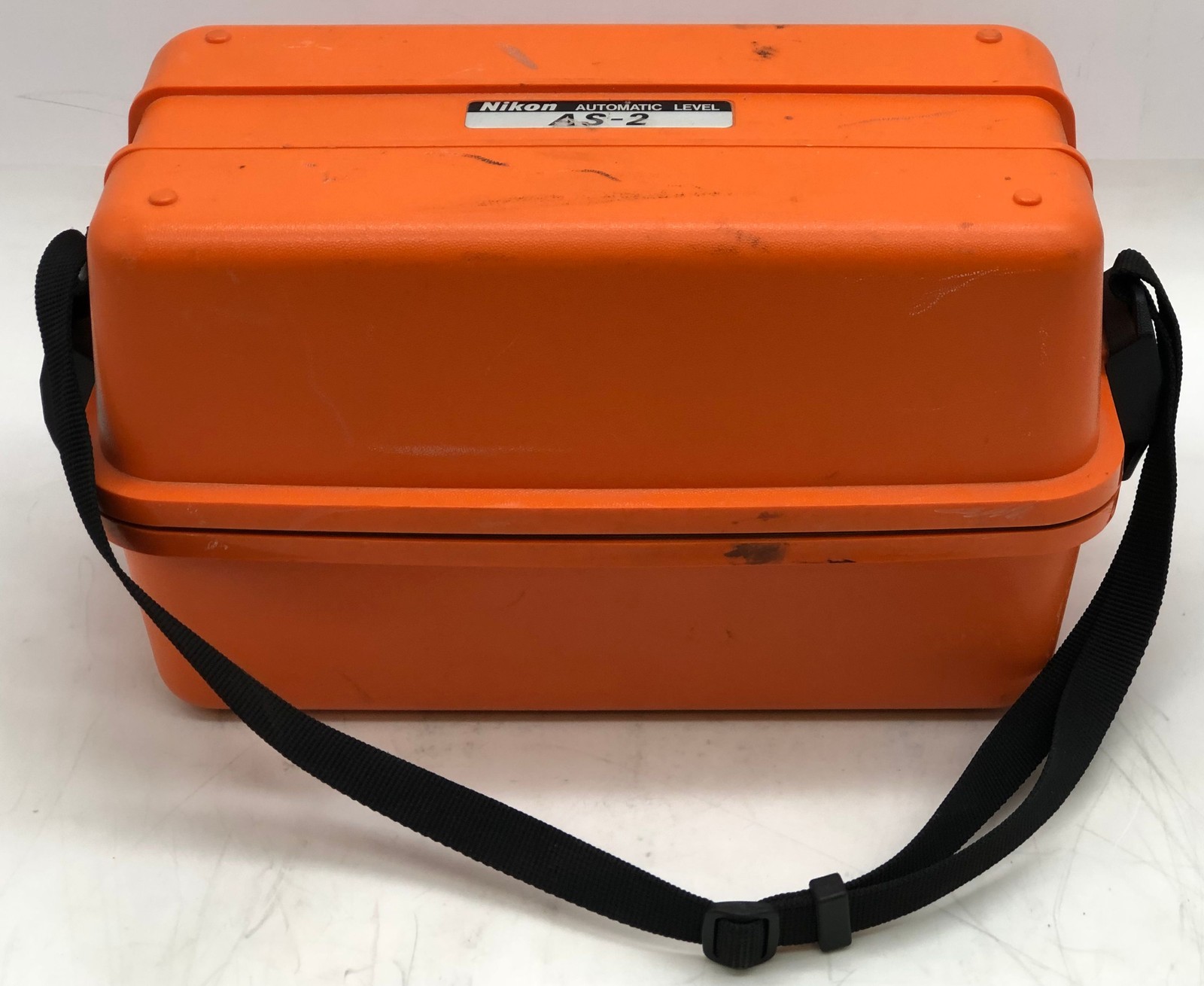 NIKON AS-2 Automatic Level 360 Degree Surveying Instrument W/Hard Orange Case