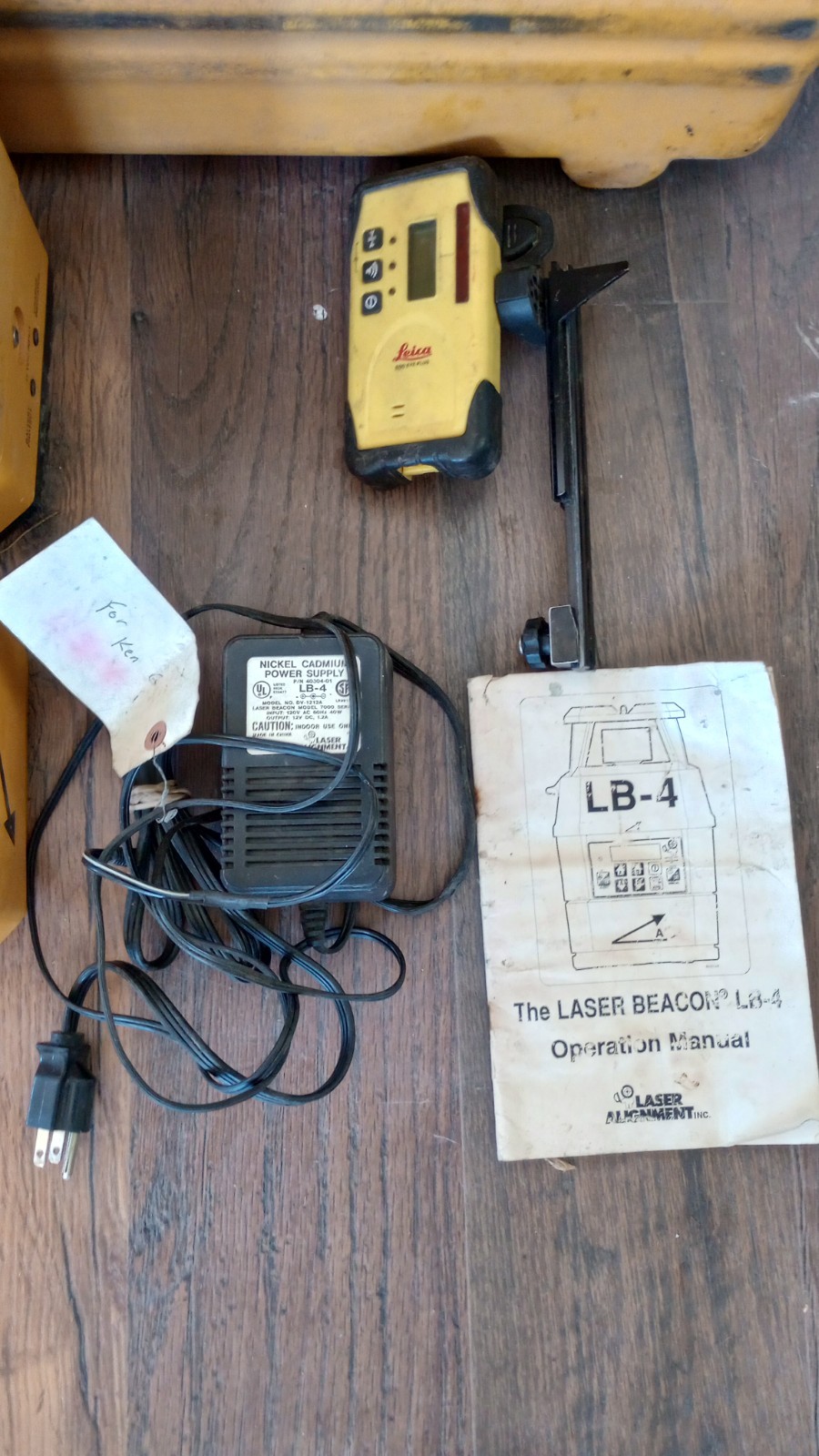 LASER ALIGNMENT LB-4 ROTARY DUAL SLOPE LASER LEVEL,TRANSIT,GRADE,TOPCON,SPECTRA