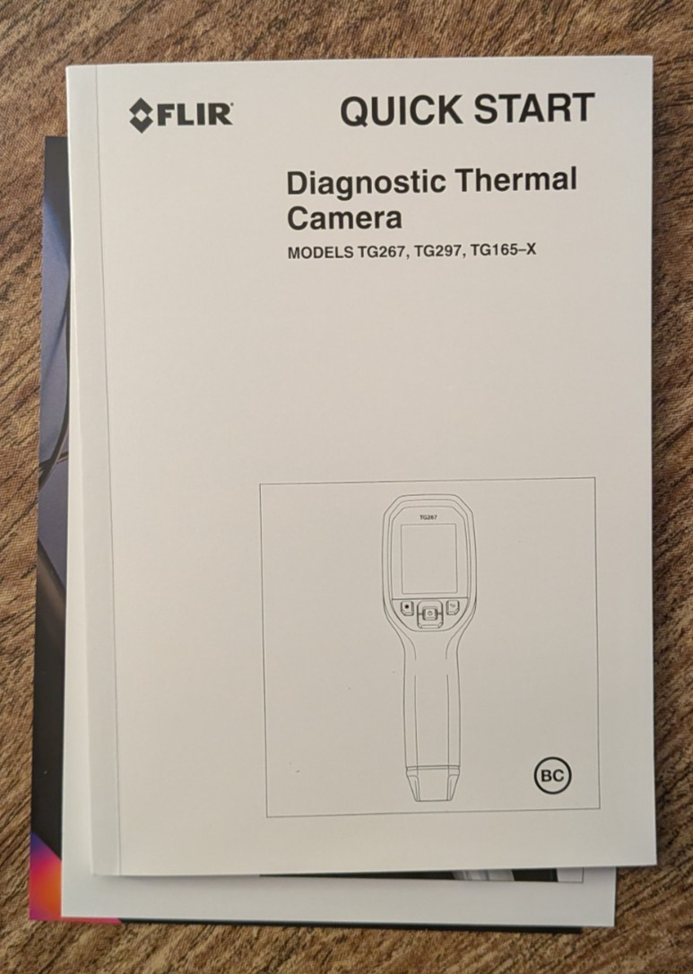 FLIR TG165-X Thermal Camera for Electrical, HVAC, Building Inspection – Open Box