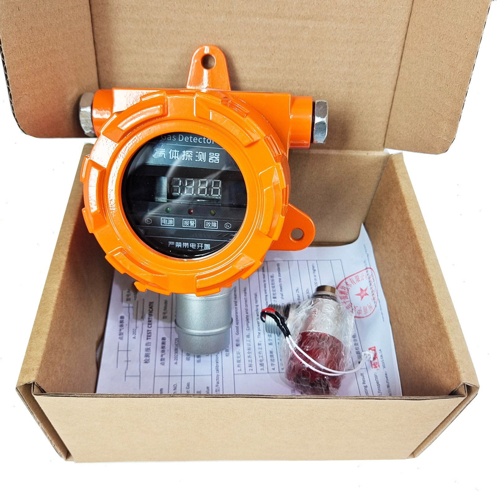 H2S Gas Detector with 0-100PPM Output Signal 4-20mA or RS485 Flameproof Type