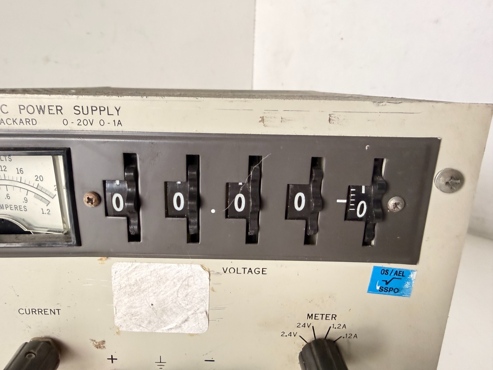Hewlett-Packard 6111A DC Power Supply, 0-20V, 0-1A (30)