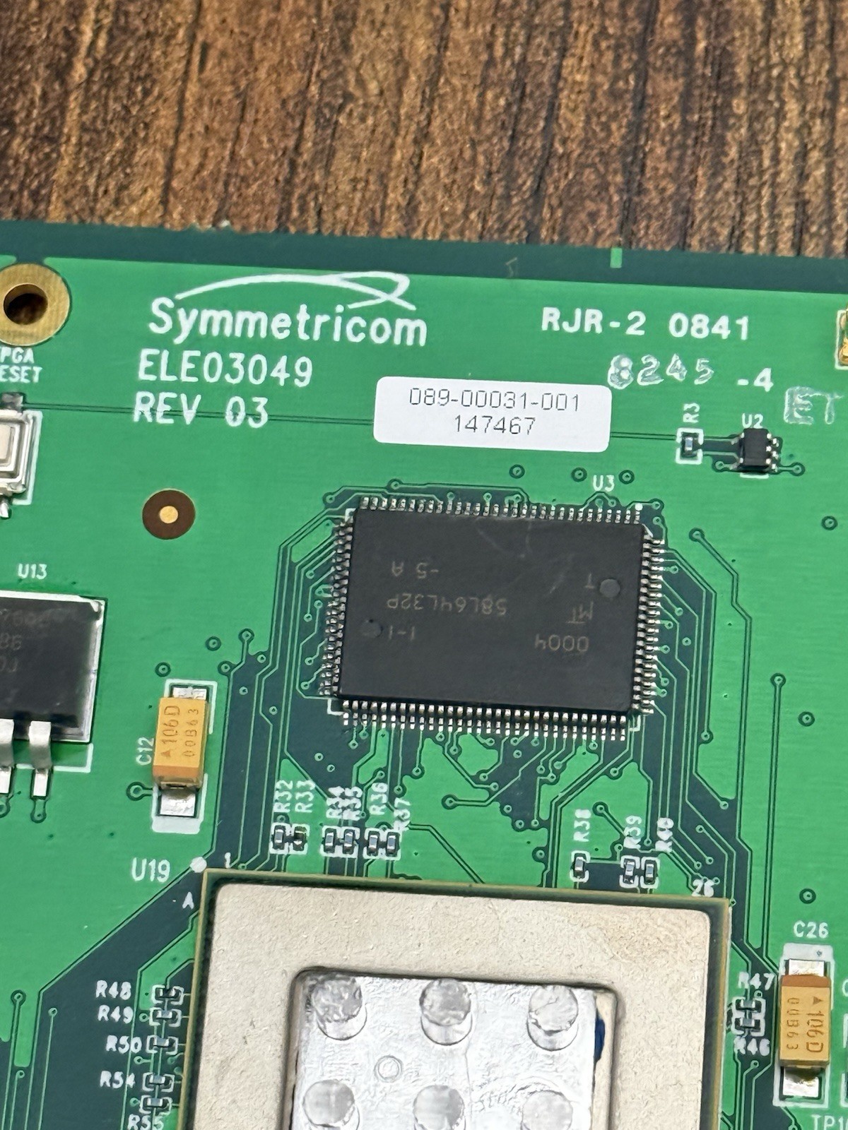 symmetricom rjr2-0841 ELE03049 Rev 03 GPS Processing Board
