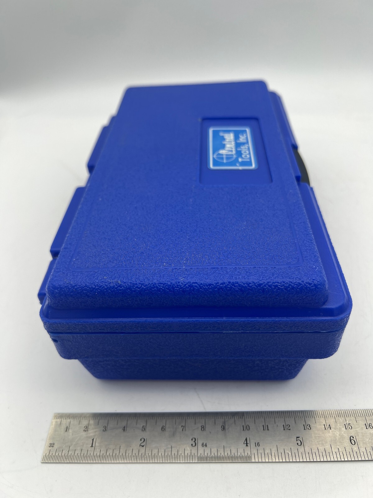 CENTRAL TOOLS 6410 1″ Range Dial Indicator Set Magnetic Base .001″ w/ Case USA
