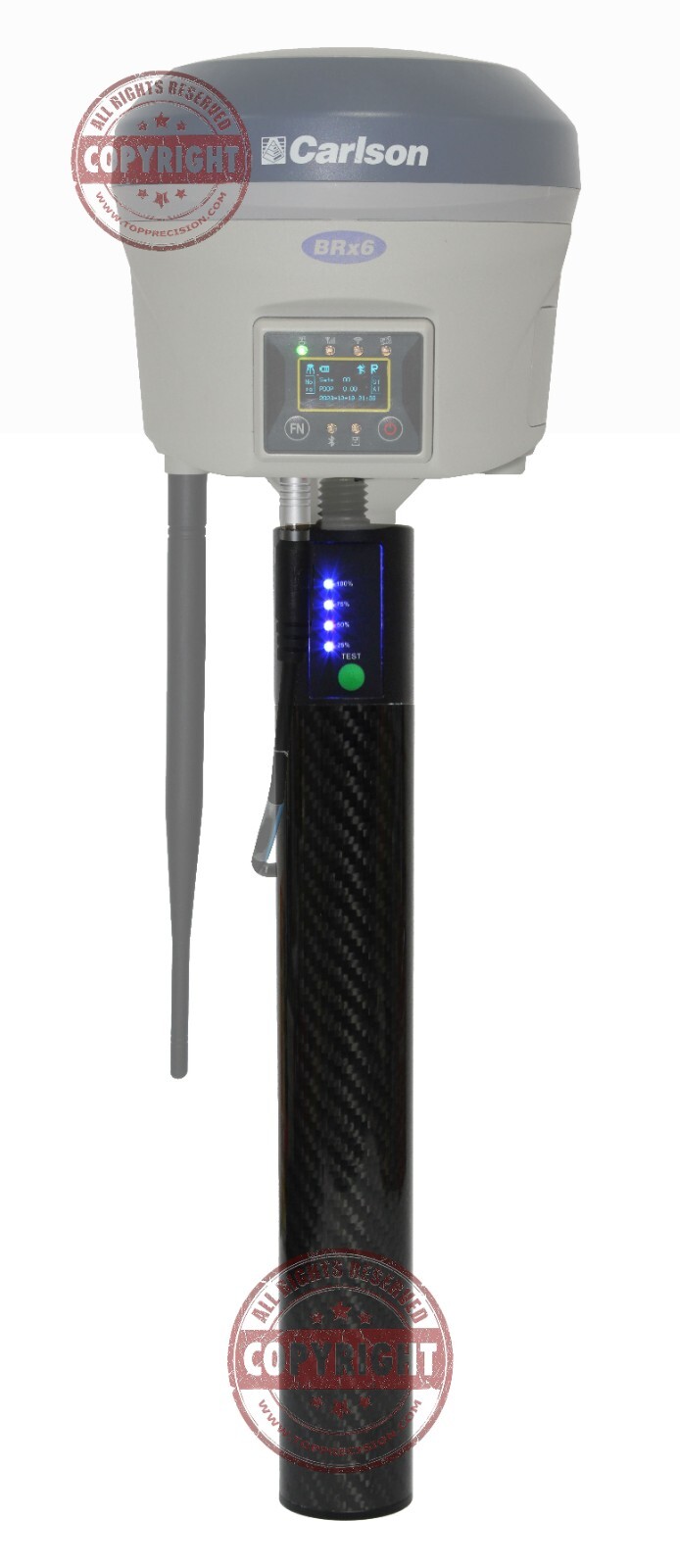 TPI POWERSTICK EXTERNAL BATTERY FOR CARLSON BRX6 GPS BASE,ROVER, HEMISPHERE S321