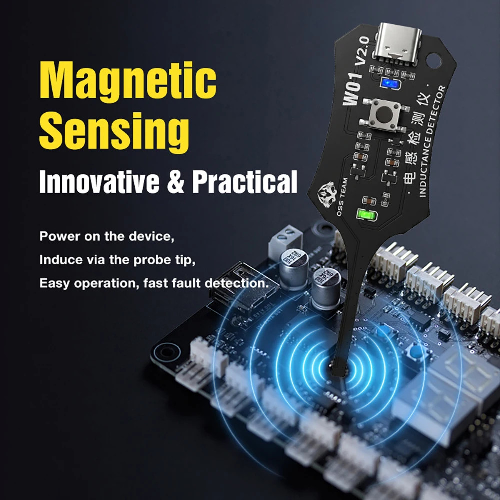 Universal Inductance Tester W01 Inductor Detectors With Compactly Construction