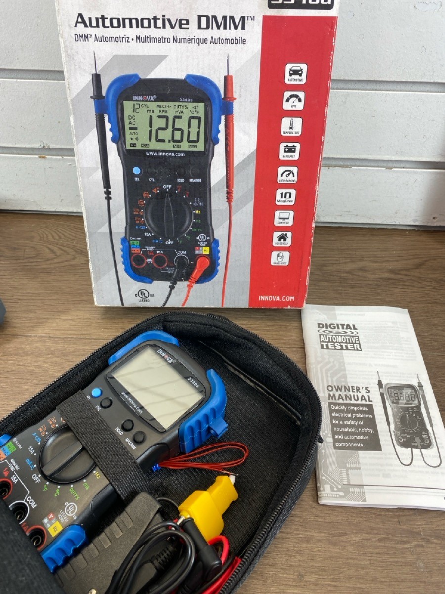 INNOVA 3340A AUTOMOTIVE MULTIMETER DIGITAL TESTER (WCP037515)