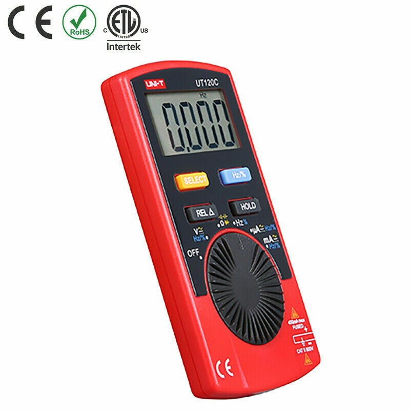UNI-T UT120C Super Slim Pocket Meters Handheld Digital Multimeters Meter Test