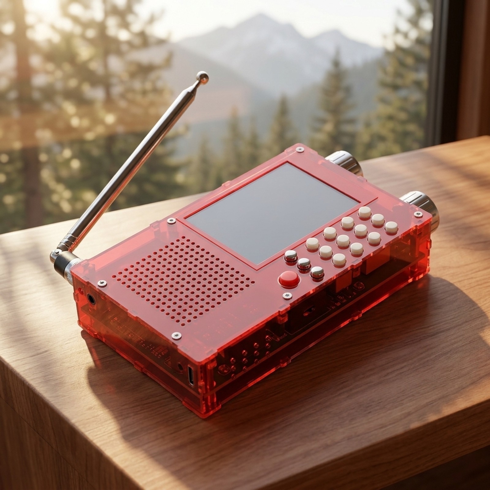 for fm AM Shortwave Radio DP666 with Touchscreen and Multi Language Support