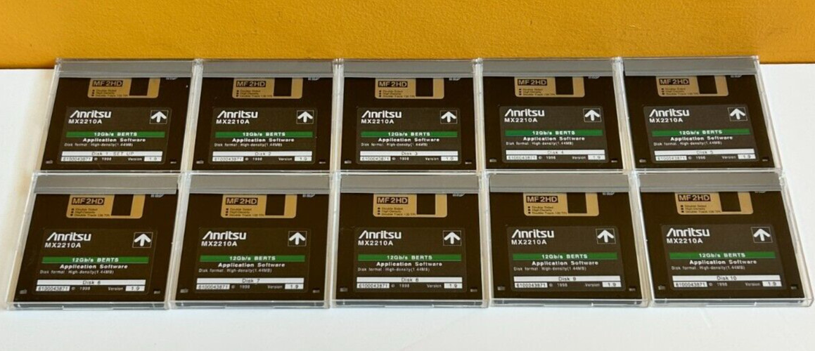 Anritsu M-W1056AE-2.0 2000 MX2210A 12 Gb/s BERTS Application Software Manual.