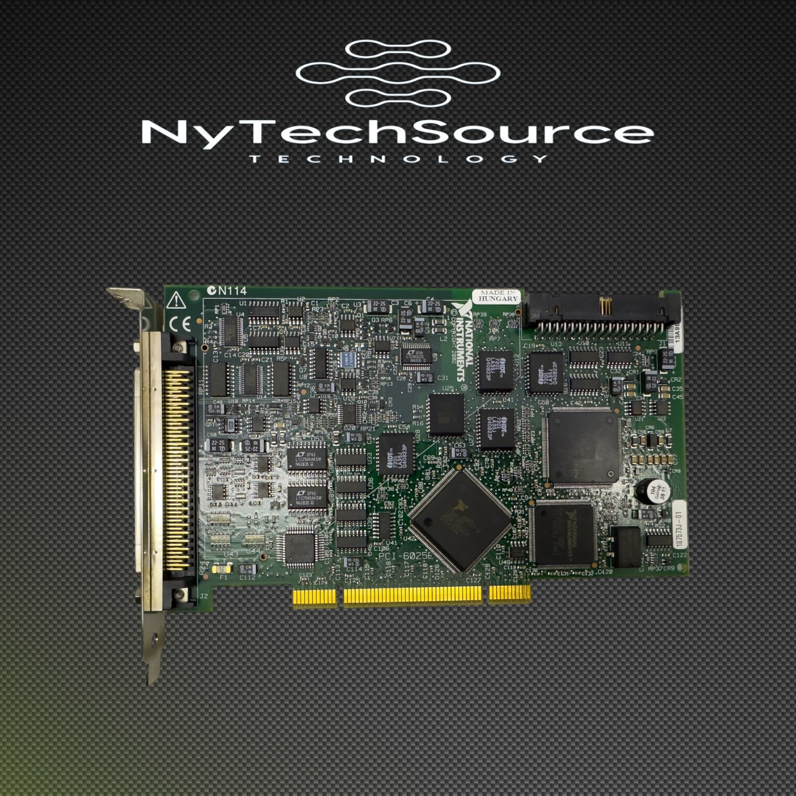 NATIONAL INSTRUMENTS PCI-6025E 187573J-01 Digital I/O DAQ Board (IN3S2B2)