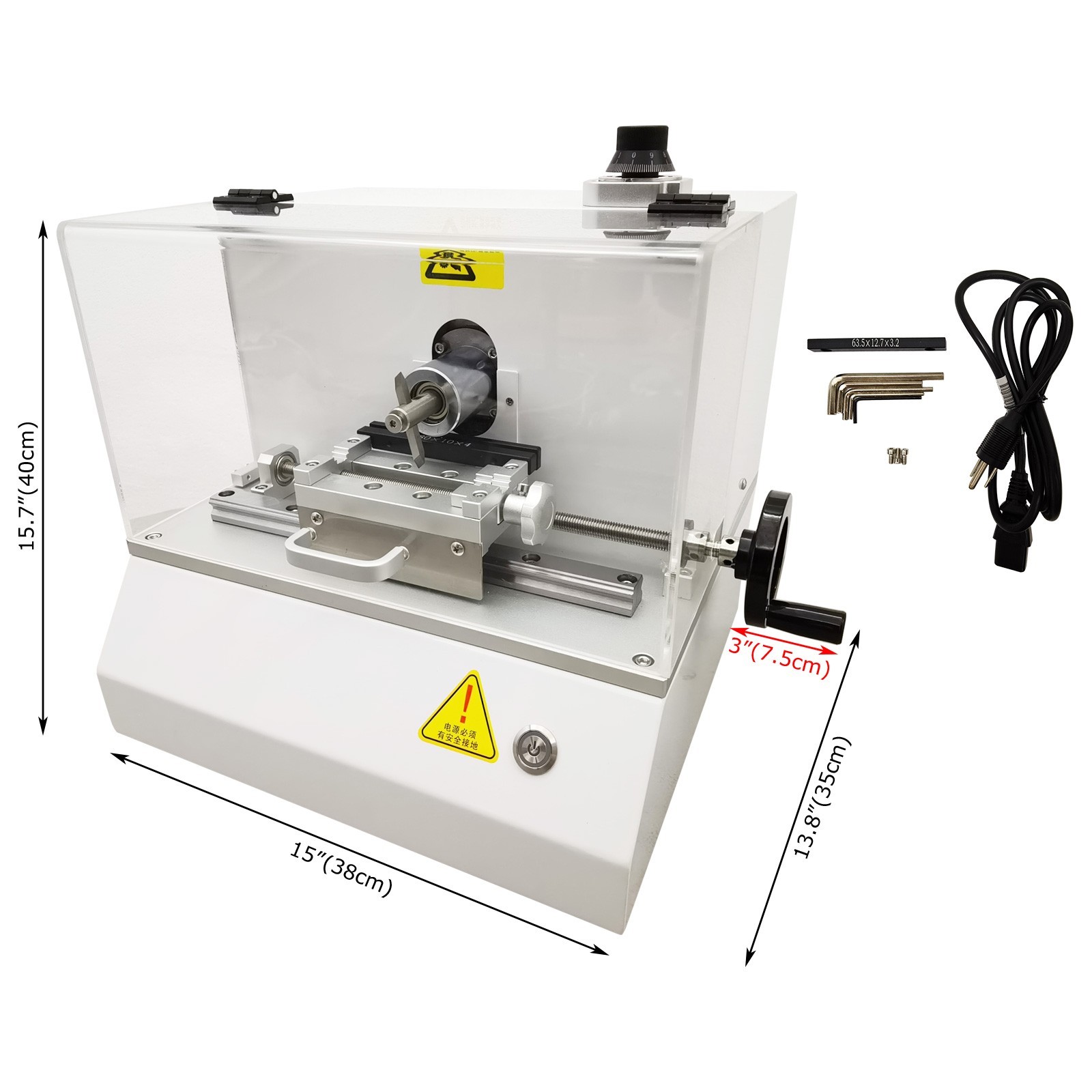 Electric V-type Notch Sample Making Machine 110V Rubber Notching Machine