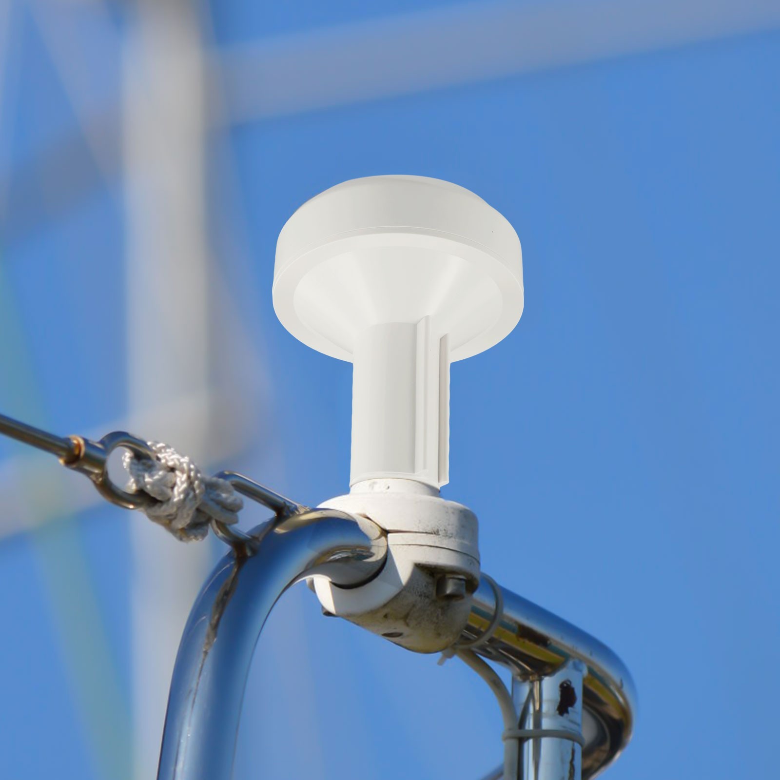 Outdoor Mushroom Head Antenna Housing for Marine GPS Easy Installation