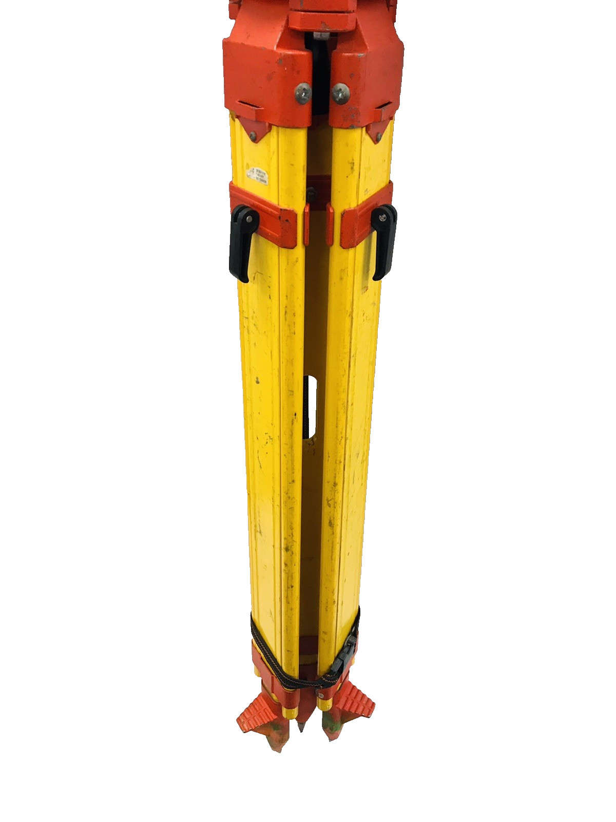 Heavy Duty Wooden Surveyors Tripod Surveying Equipment Construction Yellow