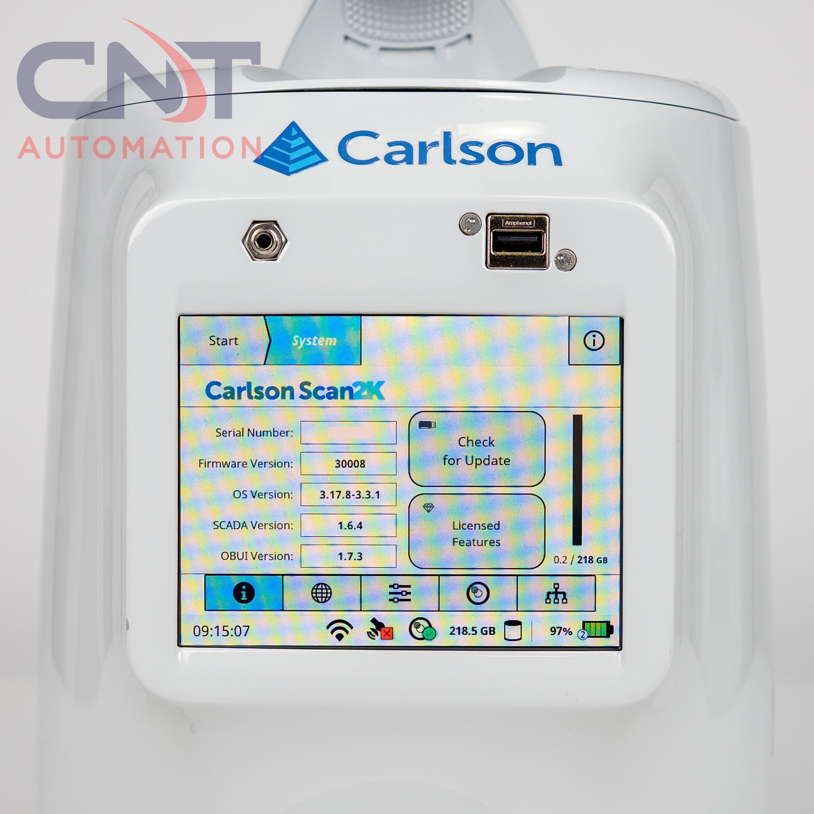 Carlson Scan2k Terrestrial 3D Laser Scanner LiDAR Surveying System