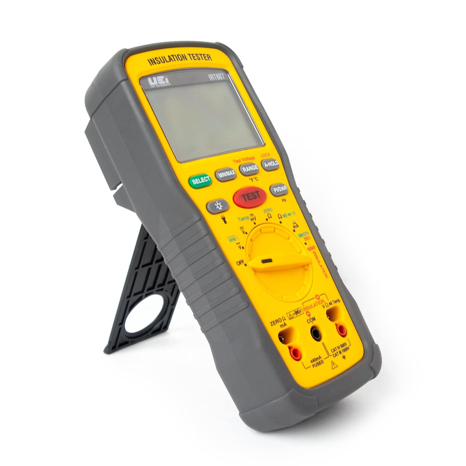 Uei IRT807 Insulation Resistance Tester 1000V AC/DC, Advanced Megohmmeter Measur