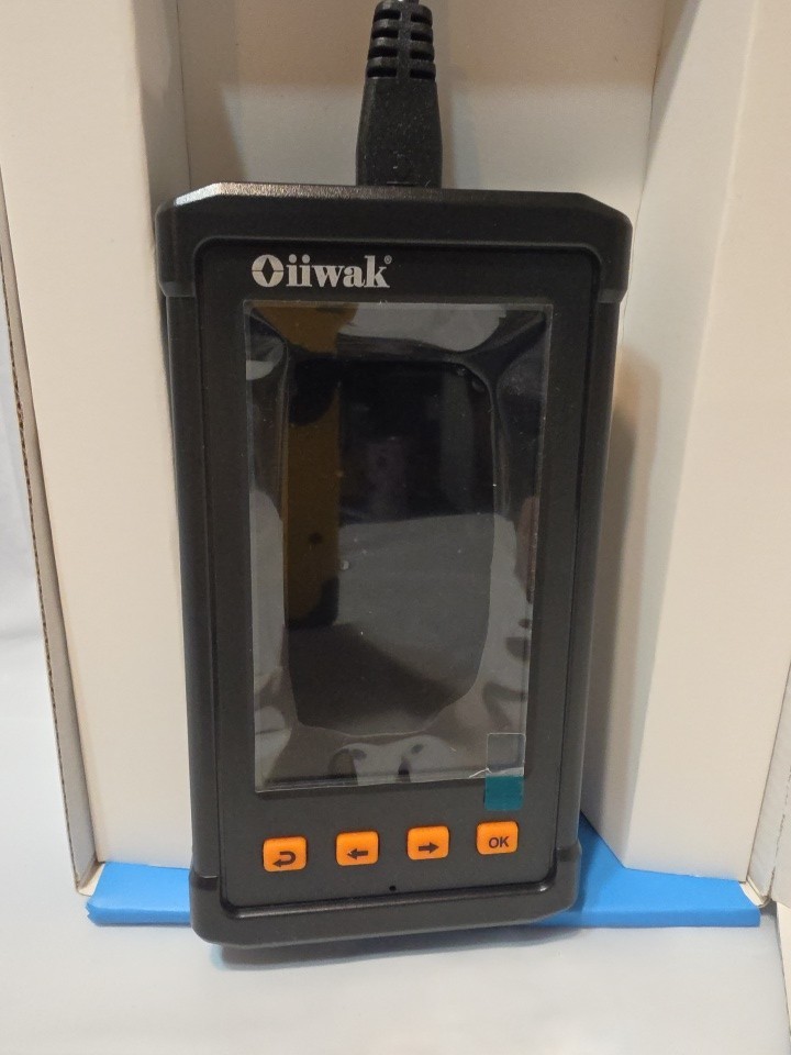 Oiiwak 360° Rotation Endoscope 15m Borescope Inspection Camera 6x Digital Zoom