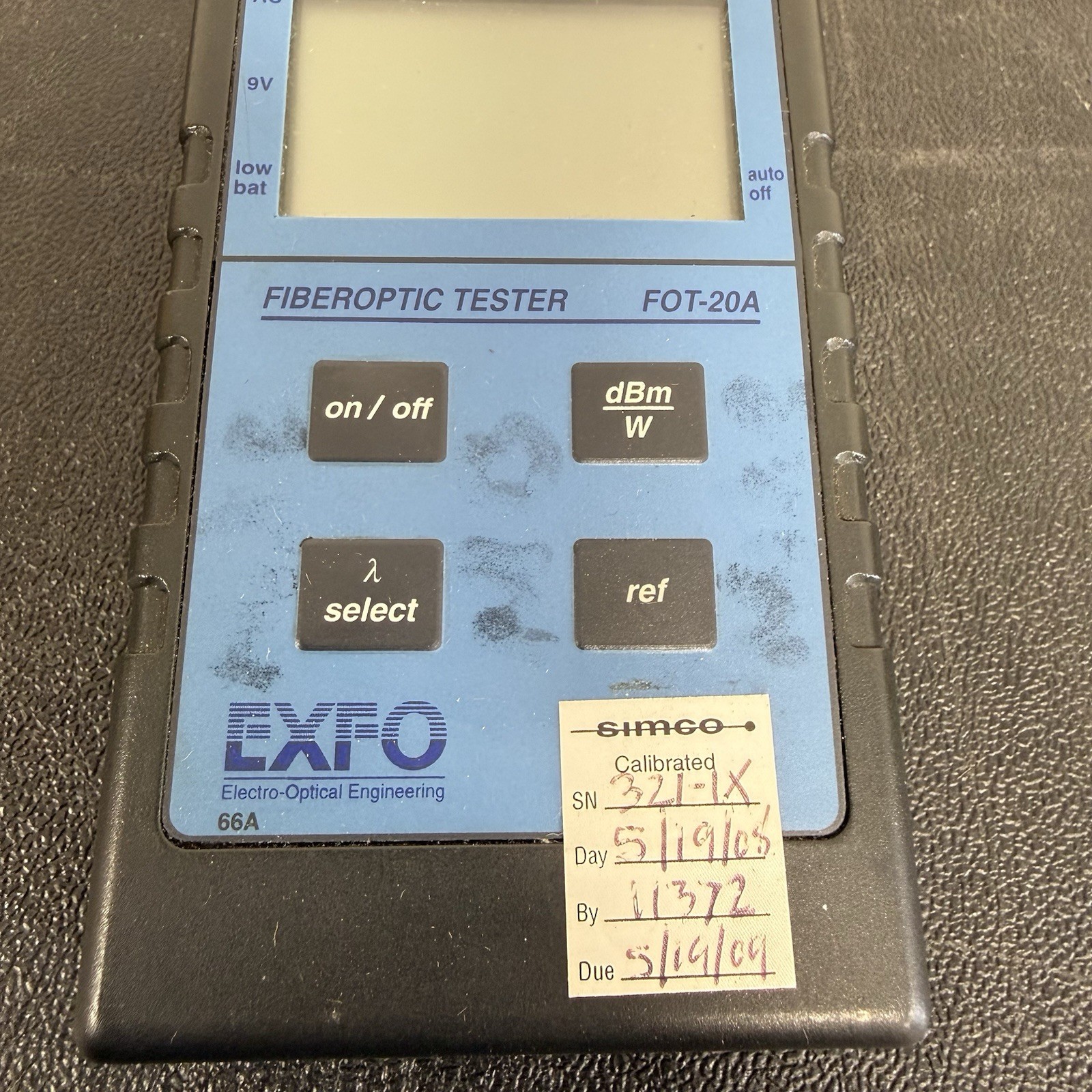 EXFO Engineering Fiber Optic Tester Technology FOT-20A / FOT-22AX