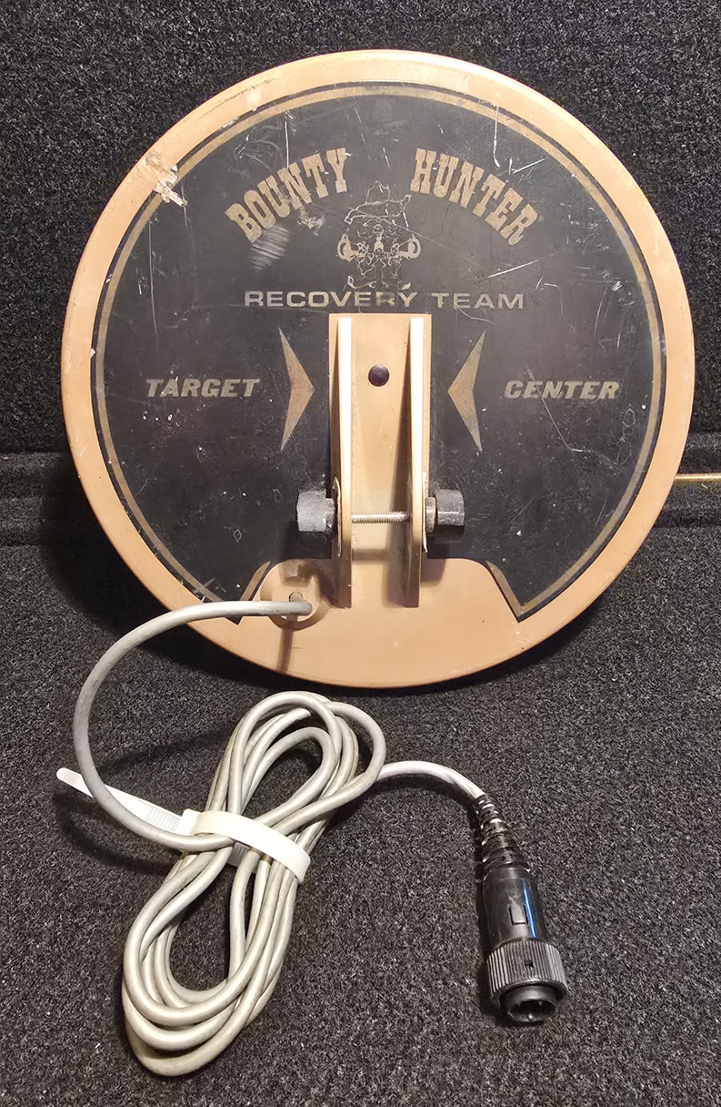 Vintage Bounty Hunter Recovery Team 8 Metal Detector Search Coil Tested -Working