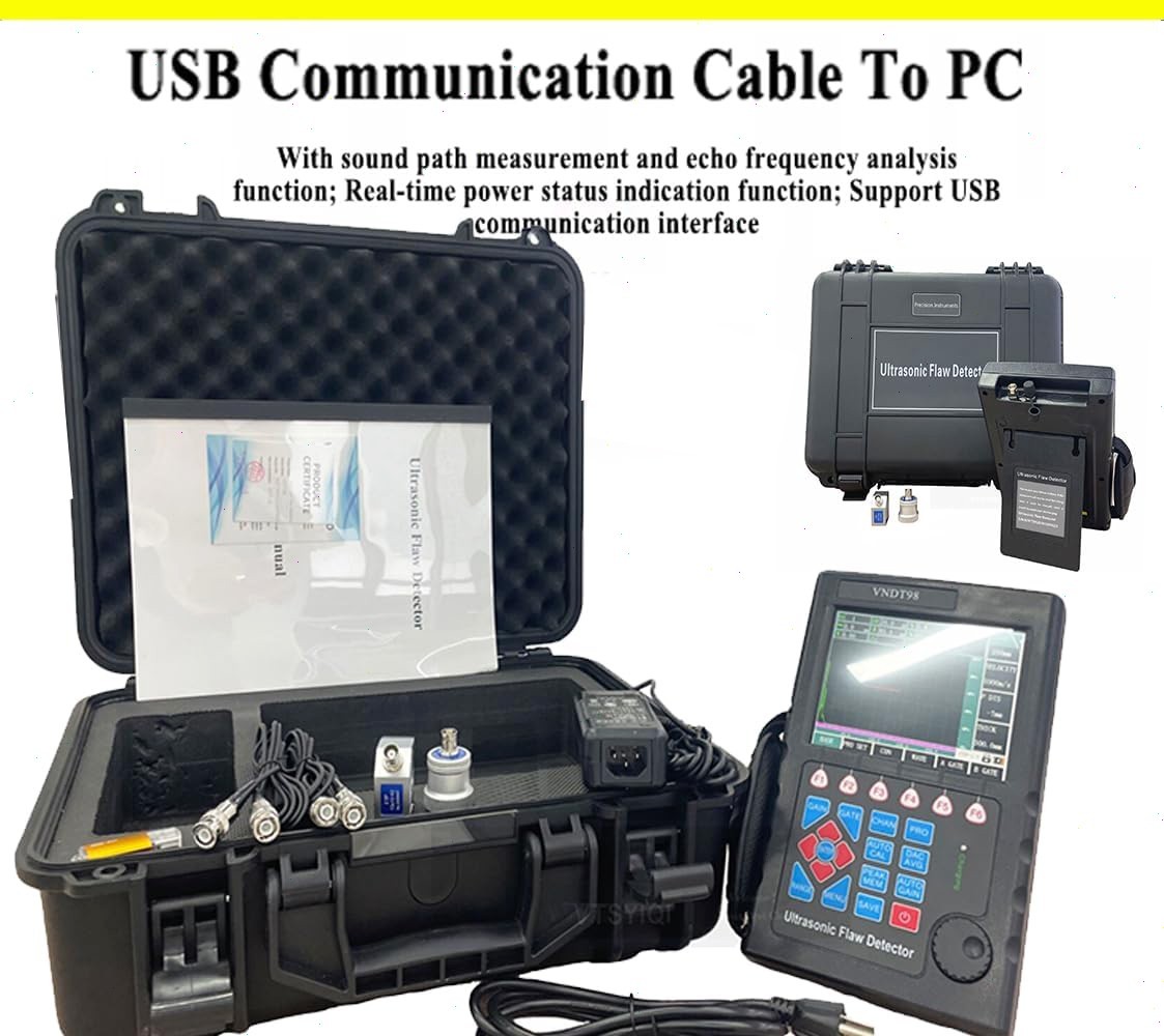Digital Ultrasonic Flaw Detector with Range 0~10000mm Big Memory of 500 A Graph