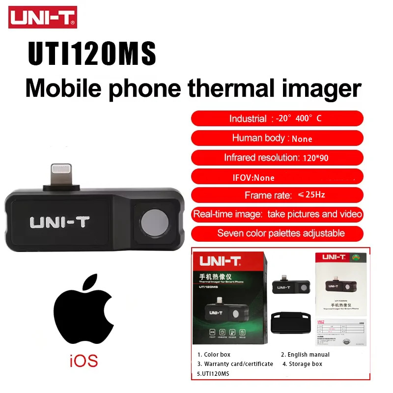 UNI-T UTi261M Thermal Imaging Camera 256×192 for Android Type-C Phones