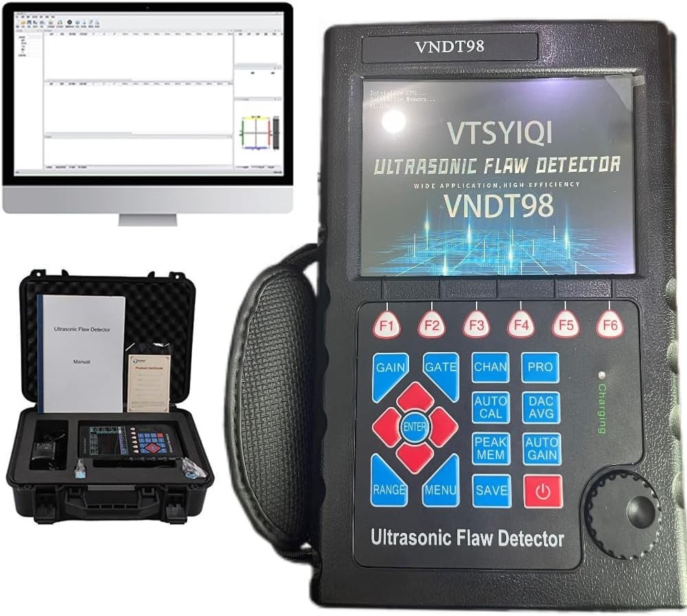 Digital Ultrasonic Flaw Detector with Range 0~10000mm Big Memory of 500 A Graph