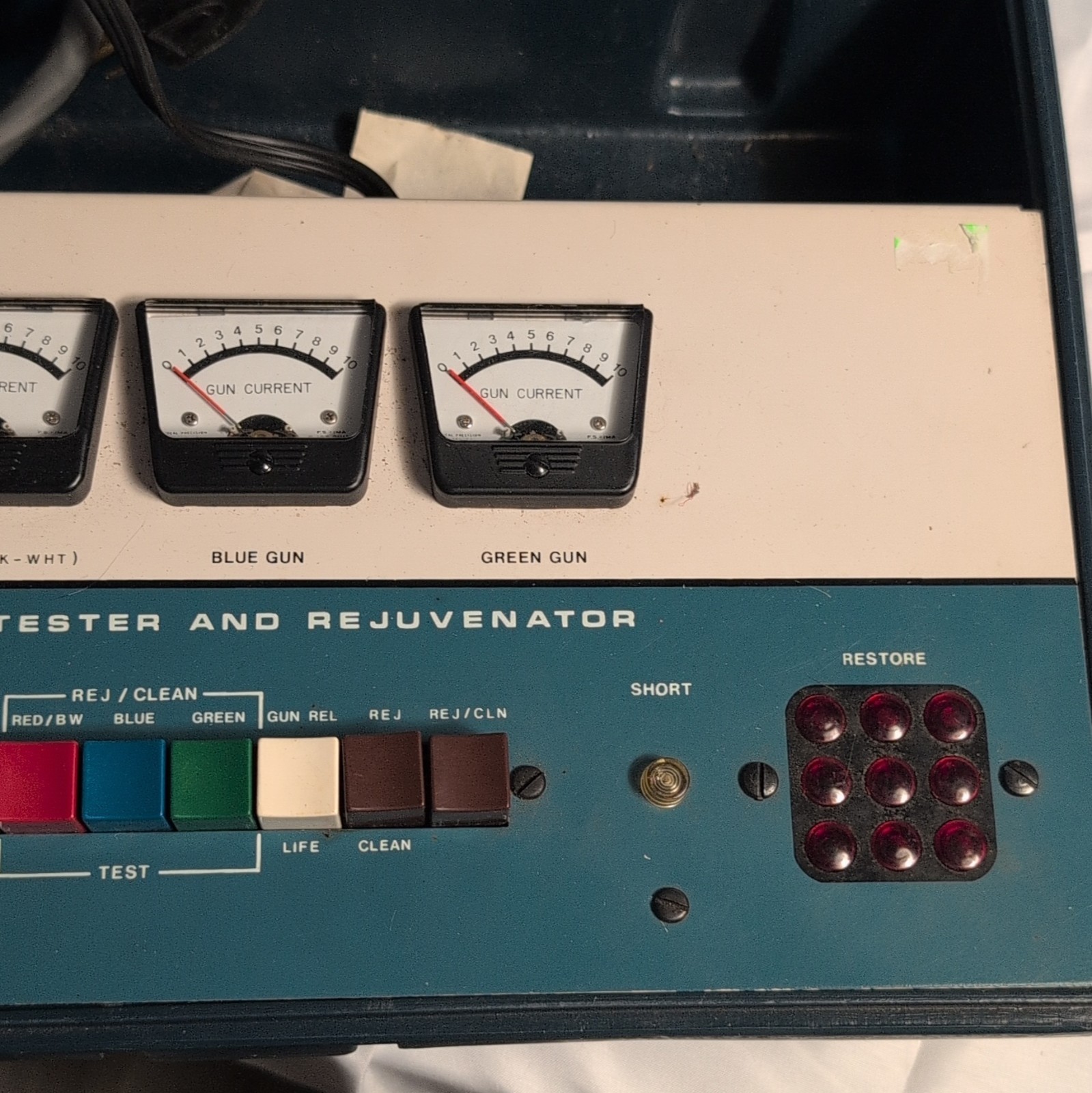 Simpson 390-1332 Analog CRT Tester & Rejuvenator Test Equipment Unit