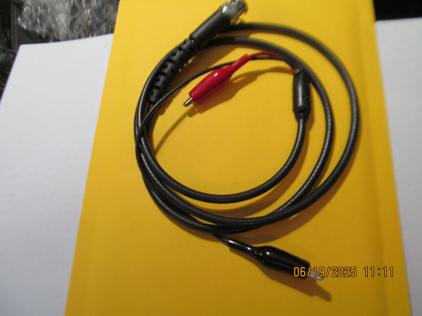 TEST LEEDS 36 in. long with BNC connector