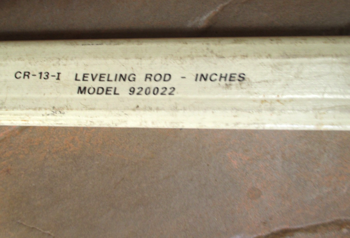 Crain Survey / Surveyor Level / Leveling Fiberglass Grade Rod. CR-13-I, # 920022
