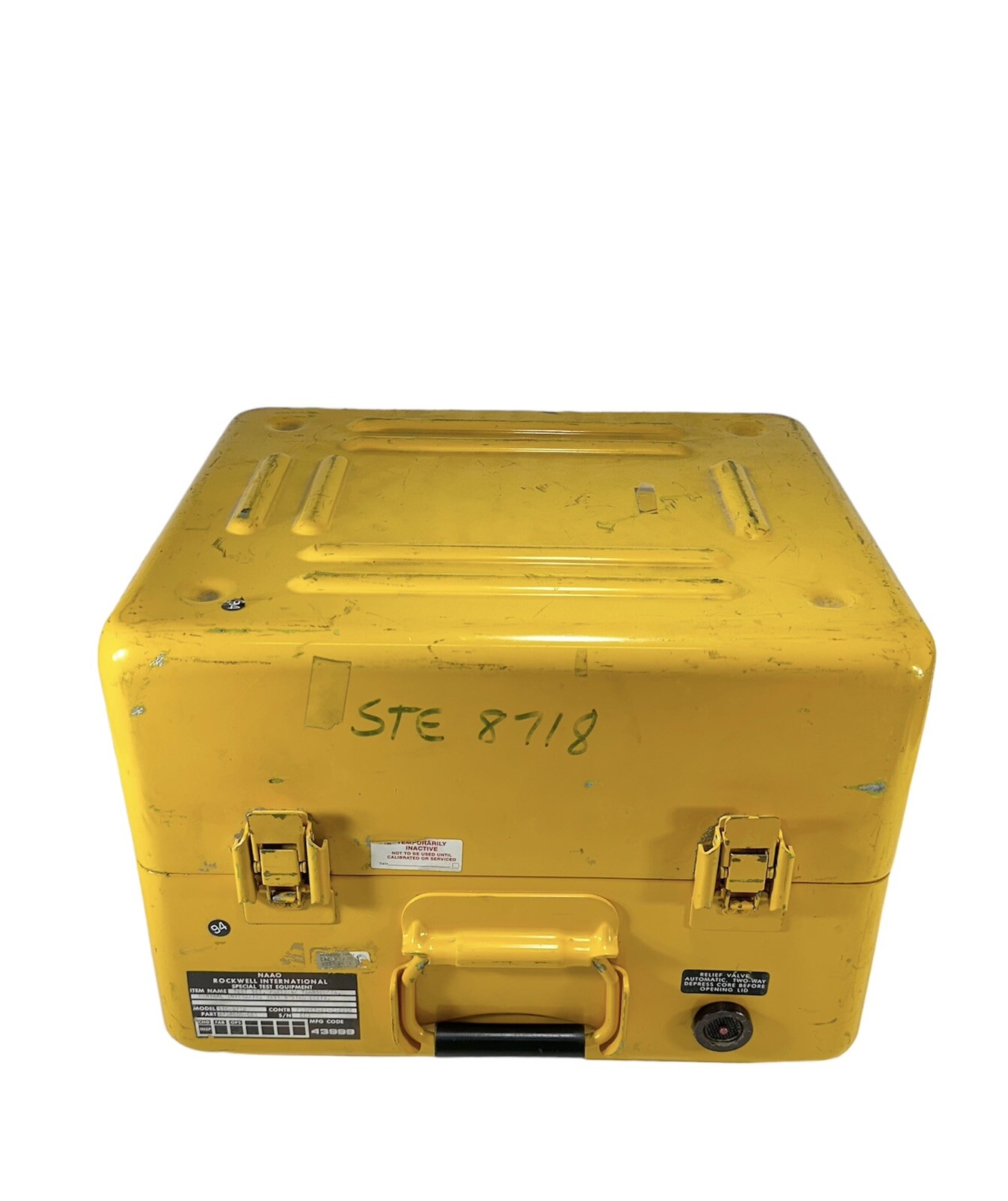 NAAO Rockwell Airplane Central Integrated Test System with Pressure Transducer
