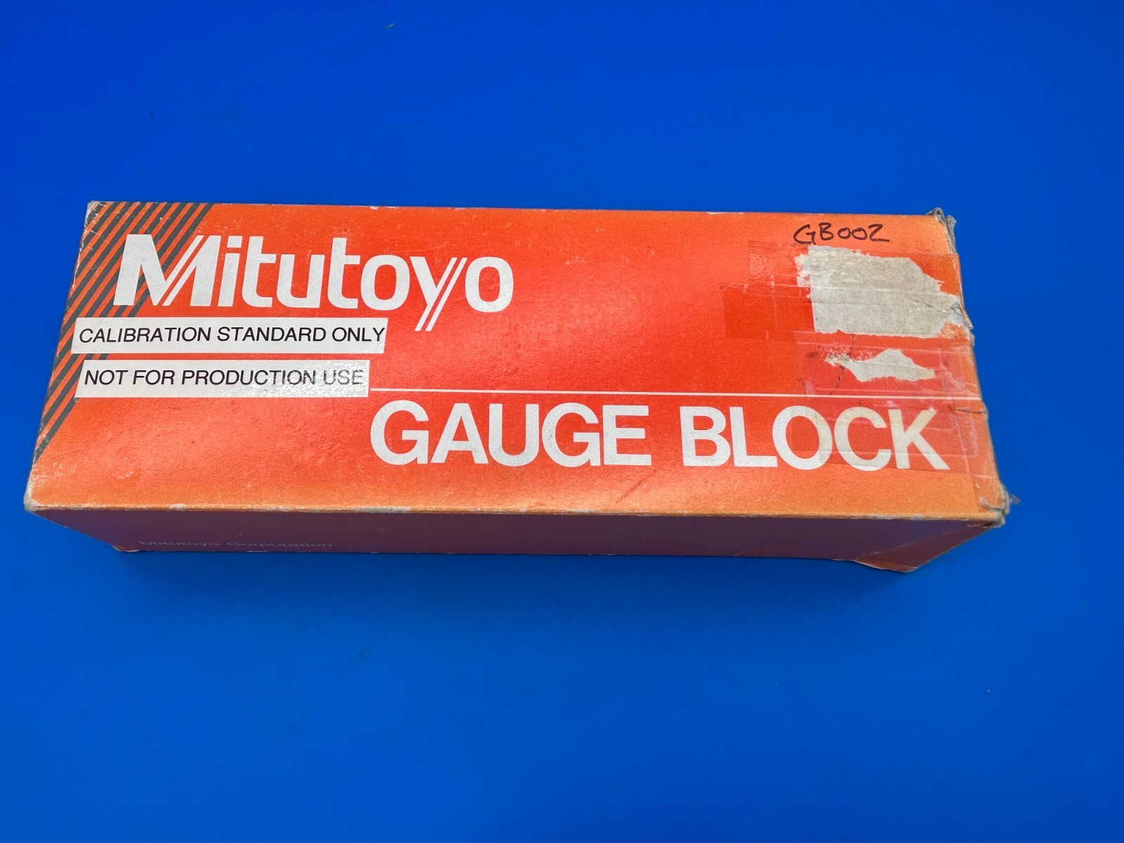 Mitutoyo 611206-241 6 Inch Rectangular Steel Gage Block Inspection