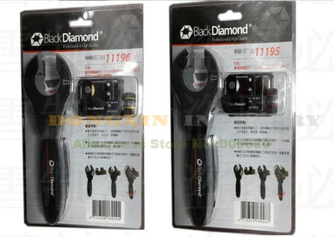 4-22mm, 11195 Model Black Diamond Mini Size Tube Cutter with Ratchet Handle