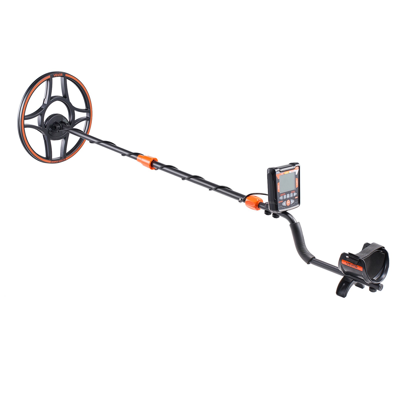 VEVOR Metal Detector for Adults 12″ Professional Gold Detector Waterproof Coil