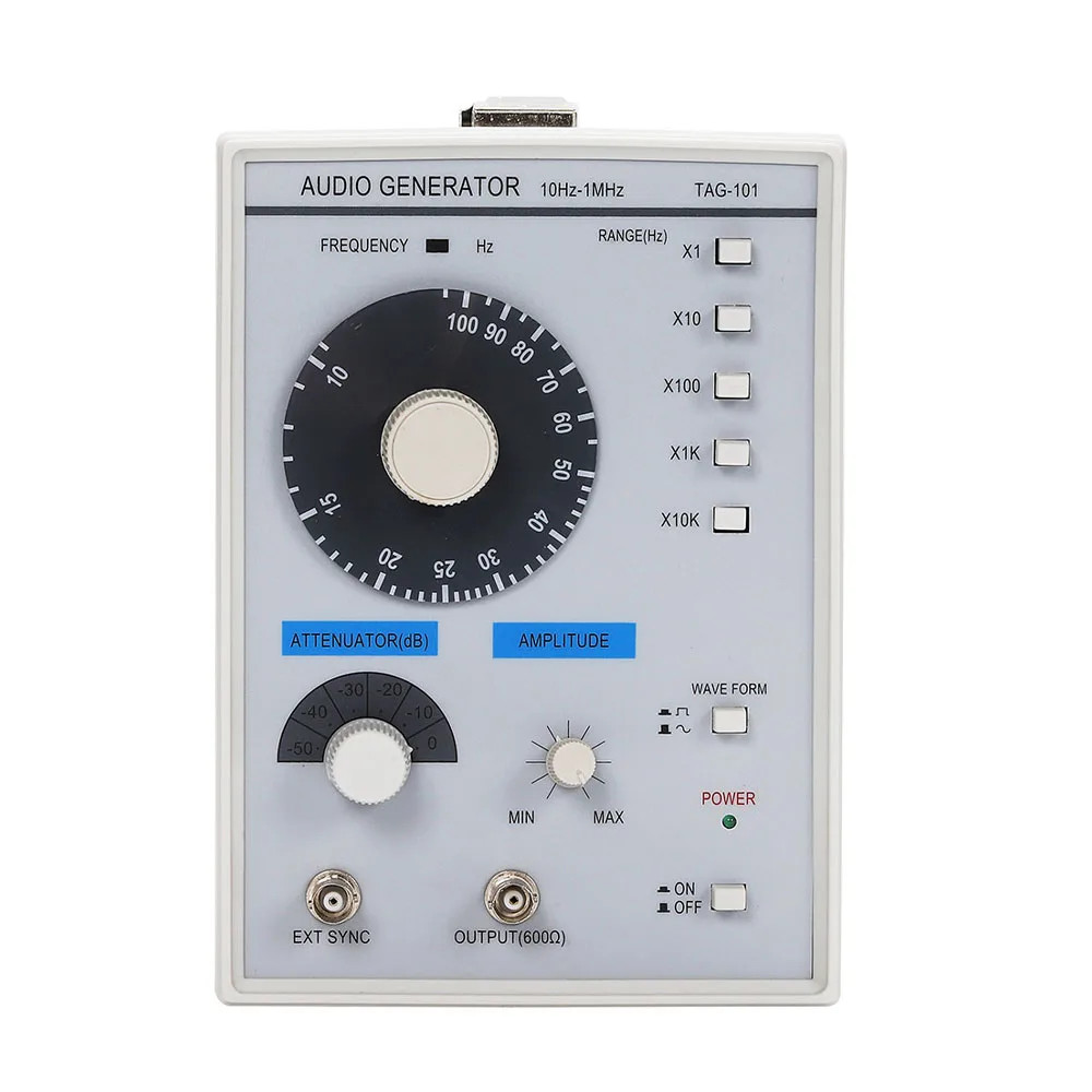 AC 100-240V TAG-101 Low Frequency Audio Signal Generator Signal Source