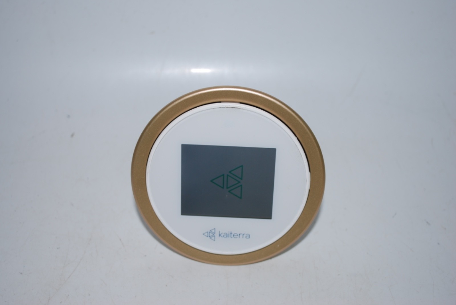 Kaiterra Laser Egg+ LE-201 Smart Air Quality Monitor Gold White Unit Only