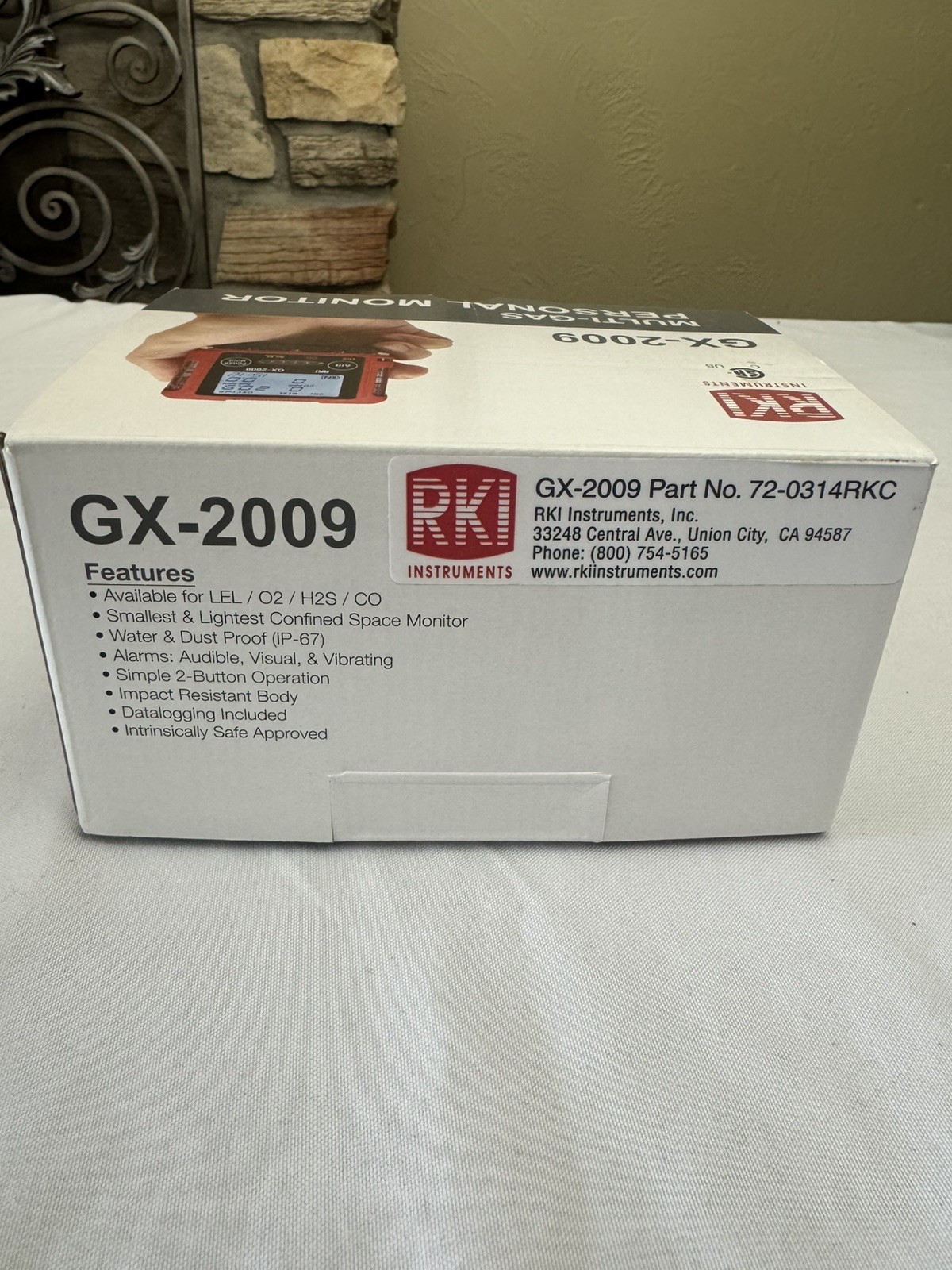 RKI GX-2009 4-Gas Monitor – Lightly Used, Calibrated, Complete Kit