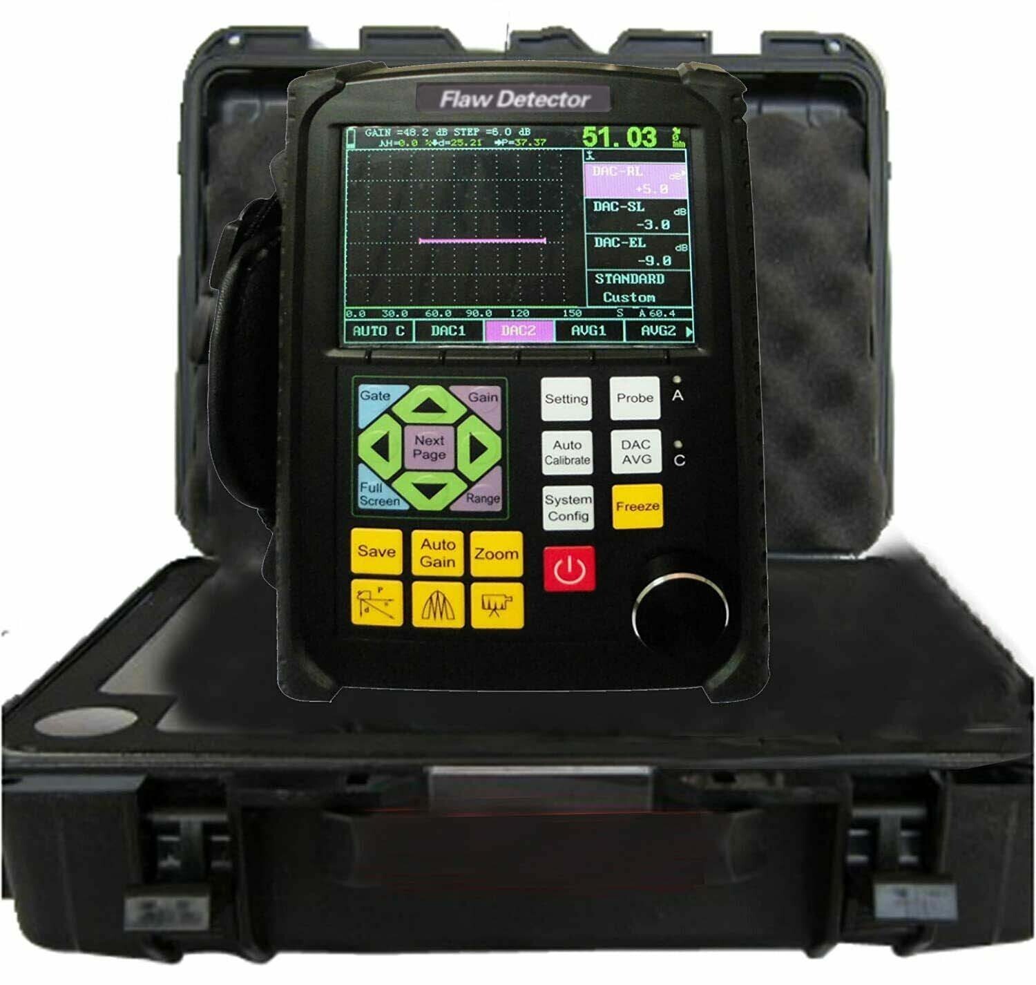 Digital Ultrasonic Flaw Detector with 0~10000mm Big Memory Max 1000 A Graph
