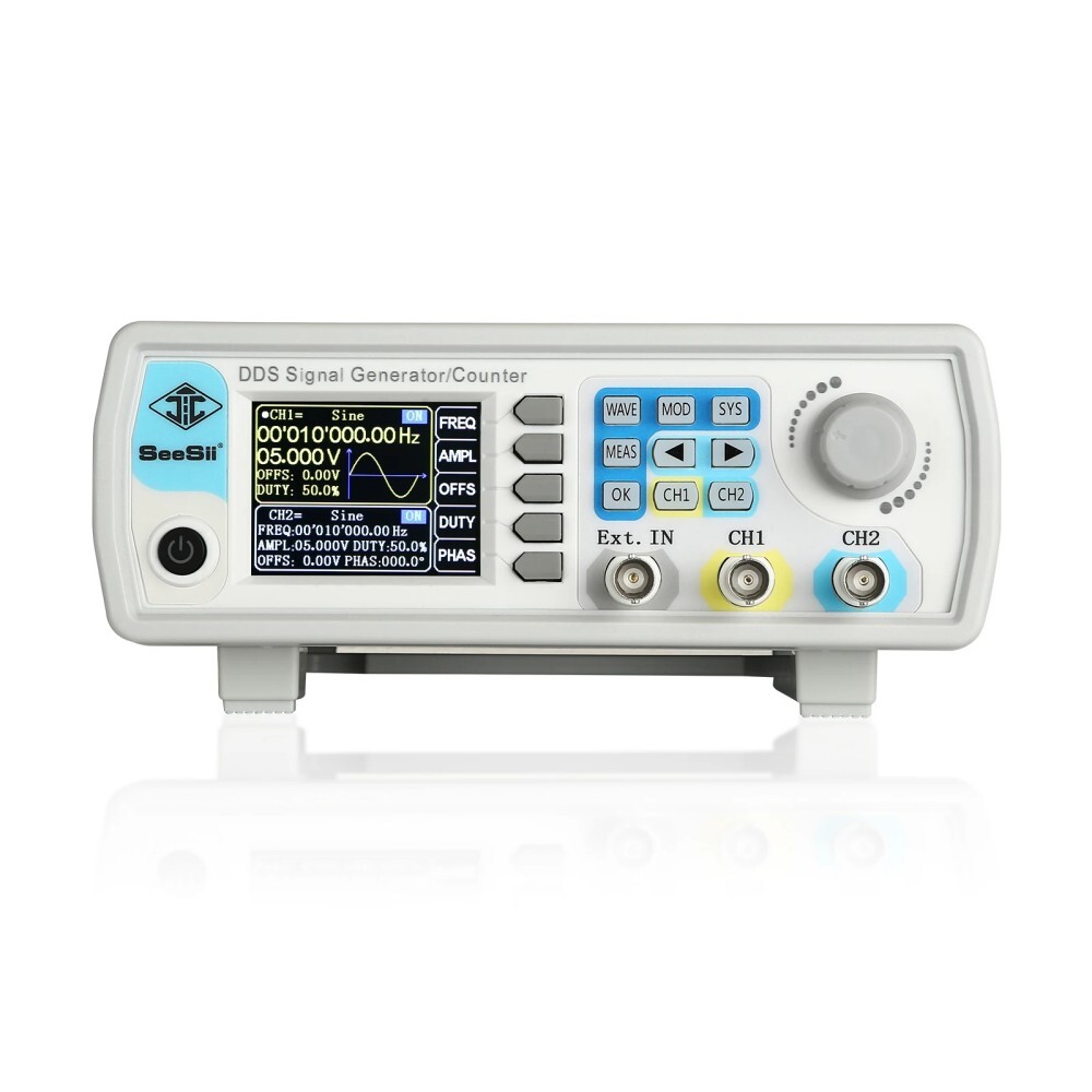 2-channel DDS Arbitrary Waveform Generator 60MHz 200MSa/s DDS Signal Generator