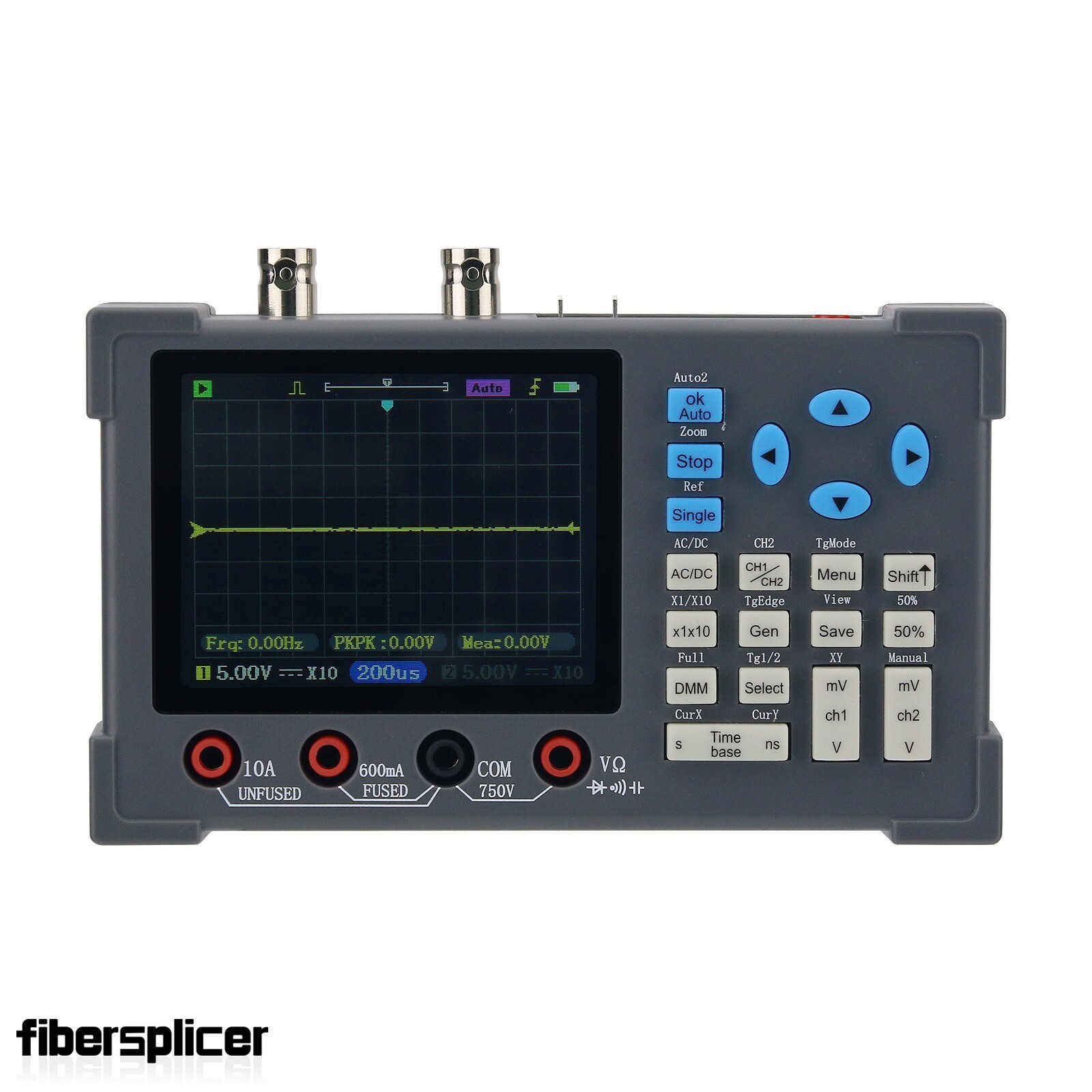 DSO3D12 3-in-1 120MHz 2 Channel Oscilloscope Multimeter Signal Generator