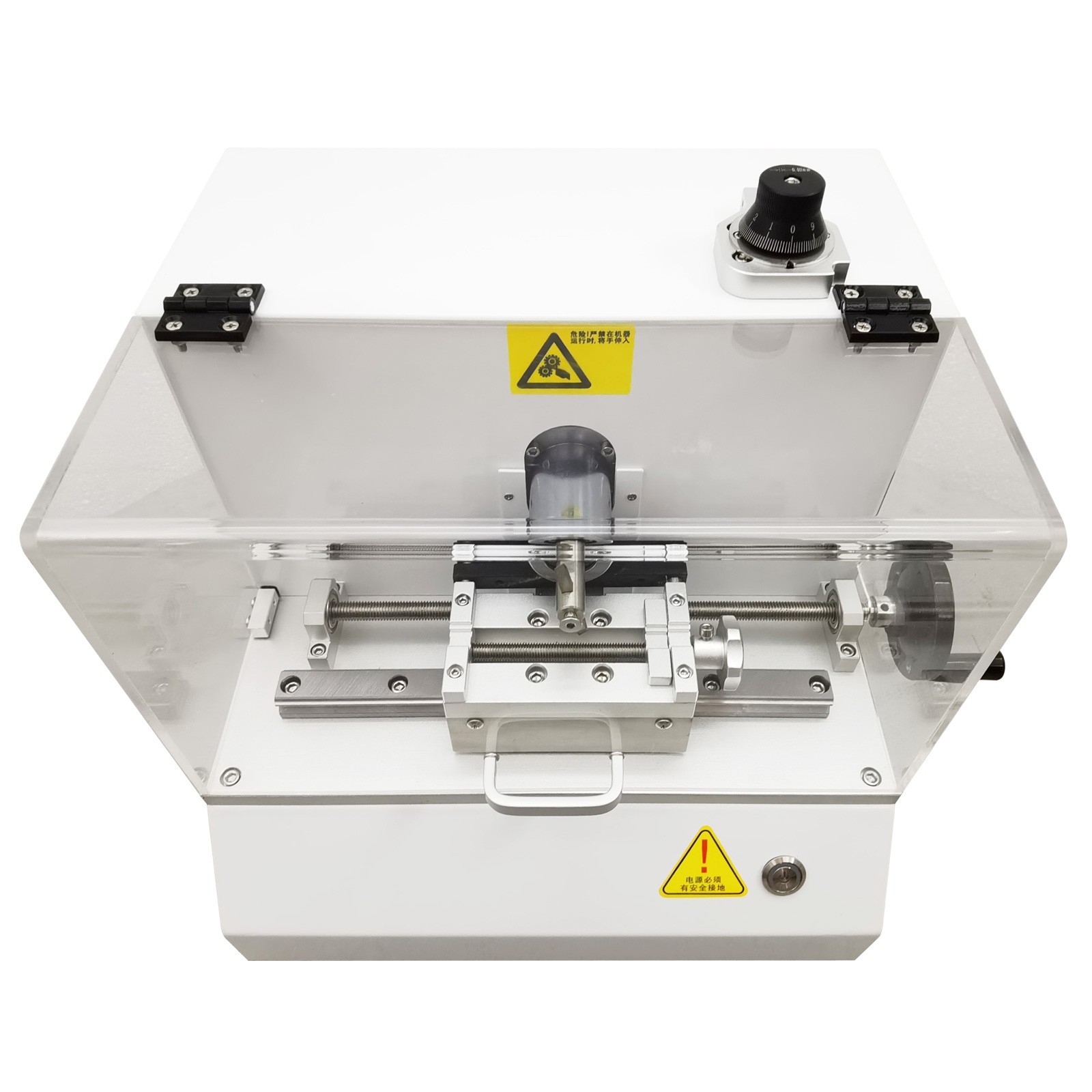 Electric V-type Notch Sample Making Machine 110V Rubber Notching Machine