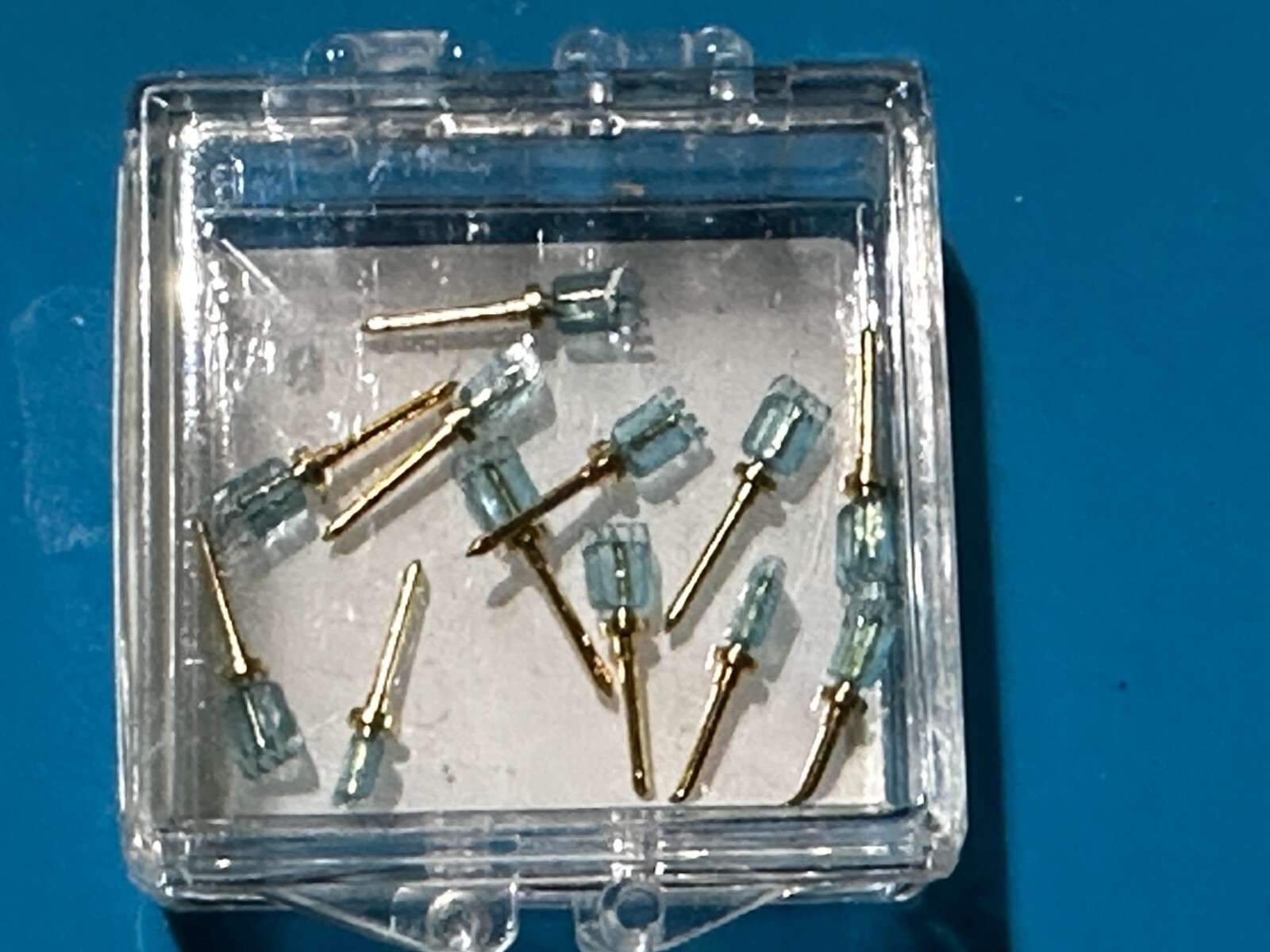 Tektronix SF502 Surefoot Probe tip blue 50 mil set of 12 for TAP1500 P6245 etc