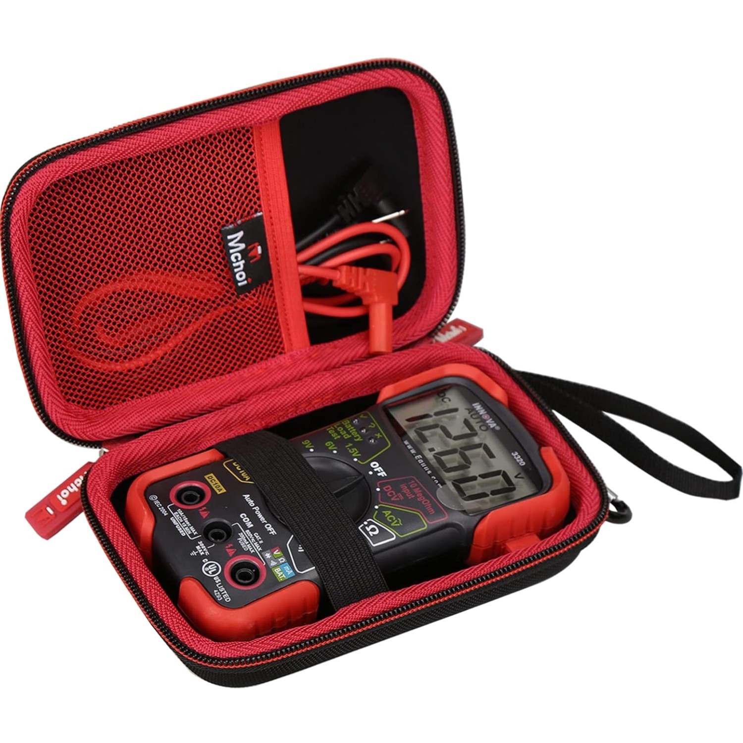 Hard Case for INNOVA 3320 3340 Digital Multimeter – Black