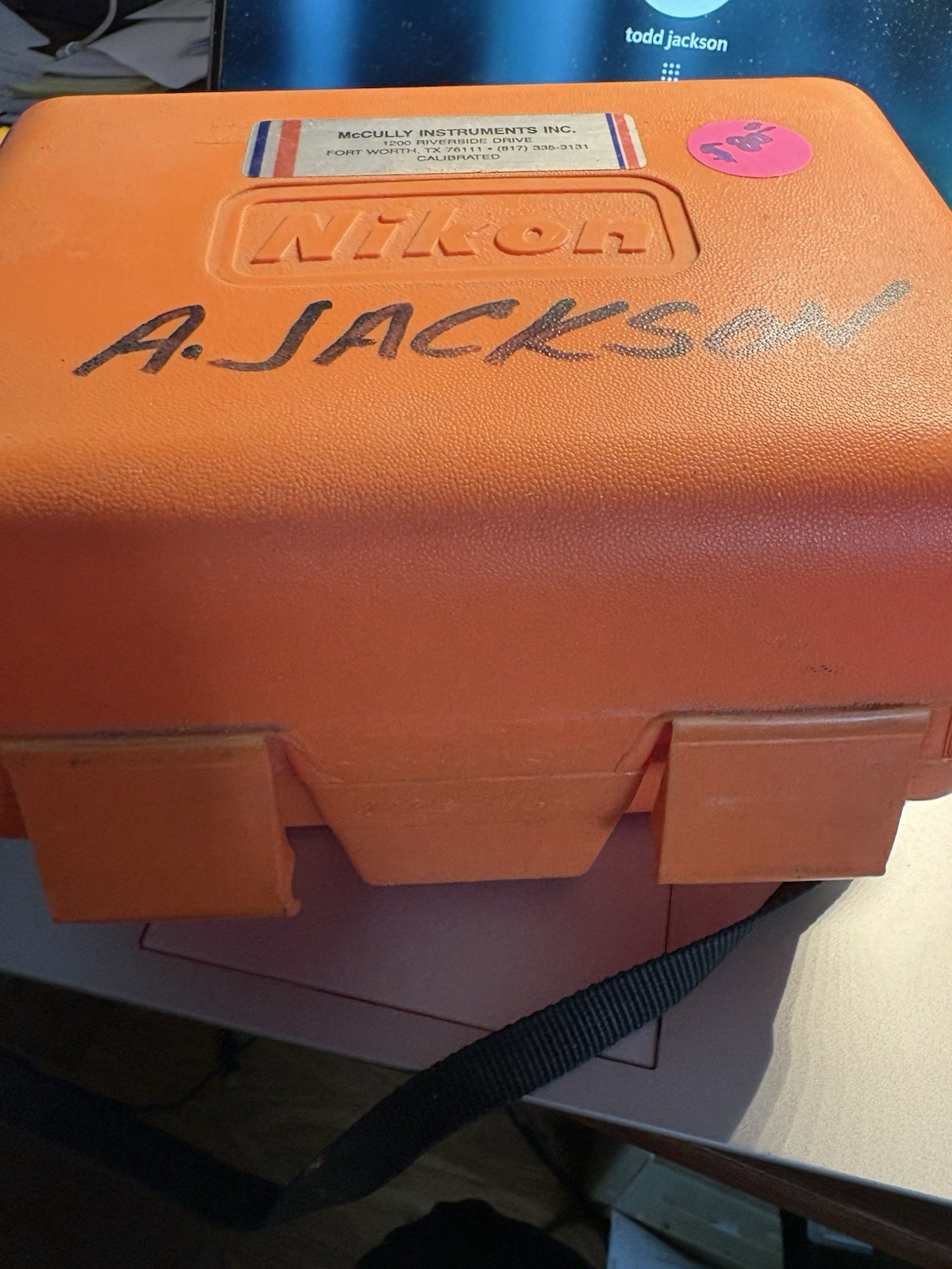 NIKON AX-1 AUTOMATIC SURVEYOR LEVEL BASE & CASE