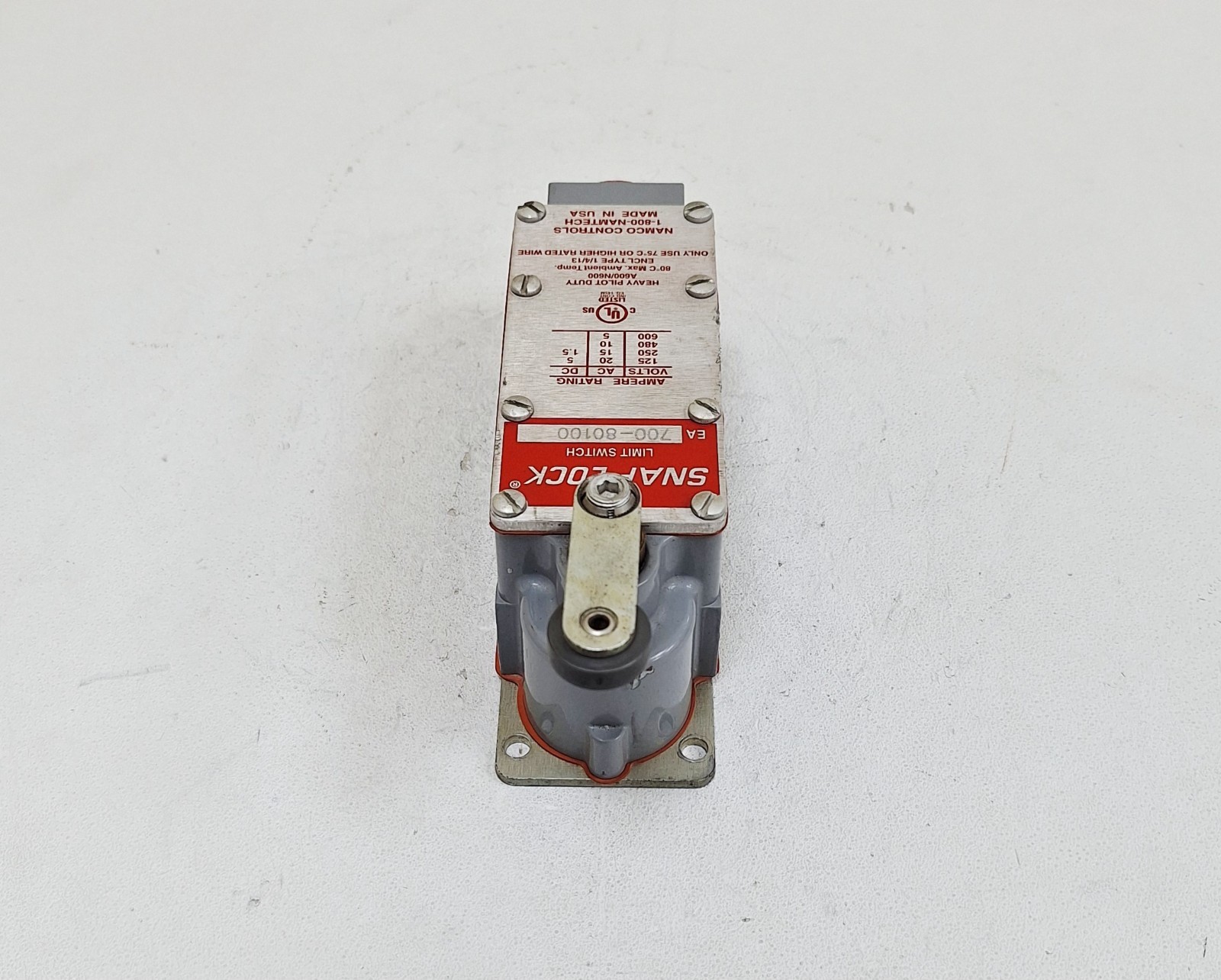 Namco Controls 700-80100 Snap-Lock Limit Switch