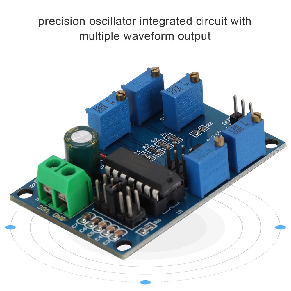 ICL8038 Signal Generator Module Medium/Low Frequency Sine/Triangular/Rectangular