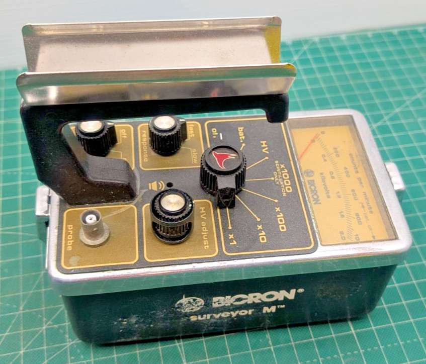 Bicron Surveyor M Radiation Meter Untested!
