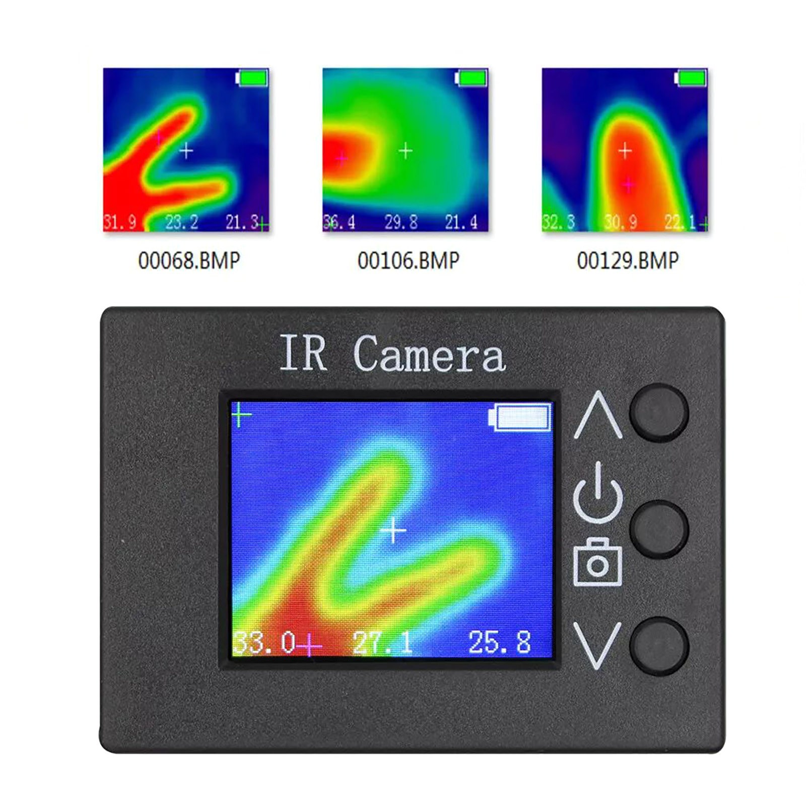 Freestanding Handheld Digital Infrared Thermal Temperature Imager Camera Heating