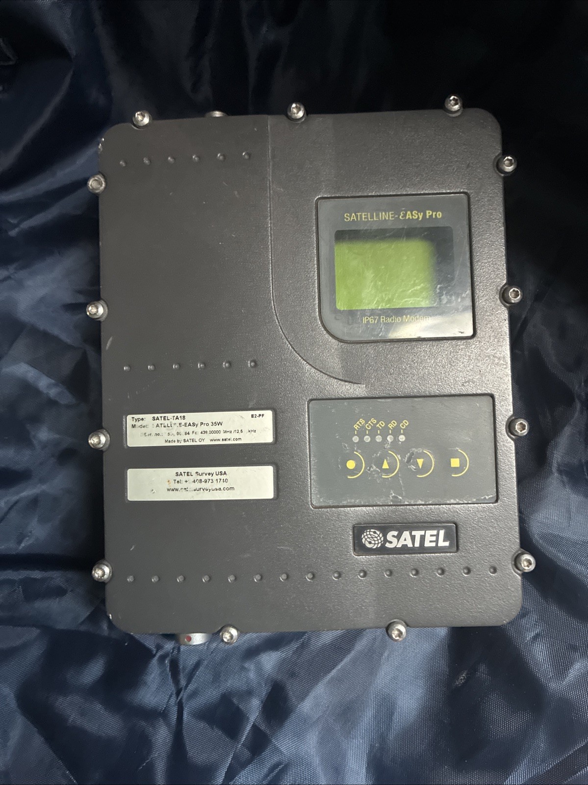 SATEL SATELLINE-EASy PRO 35 W RADIO, 403 – 473MHZ, TOPCON, TRIMBLE, LEICA – Used