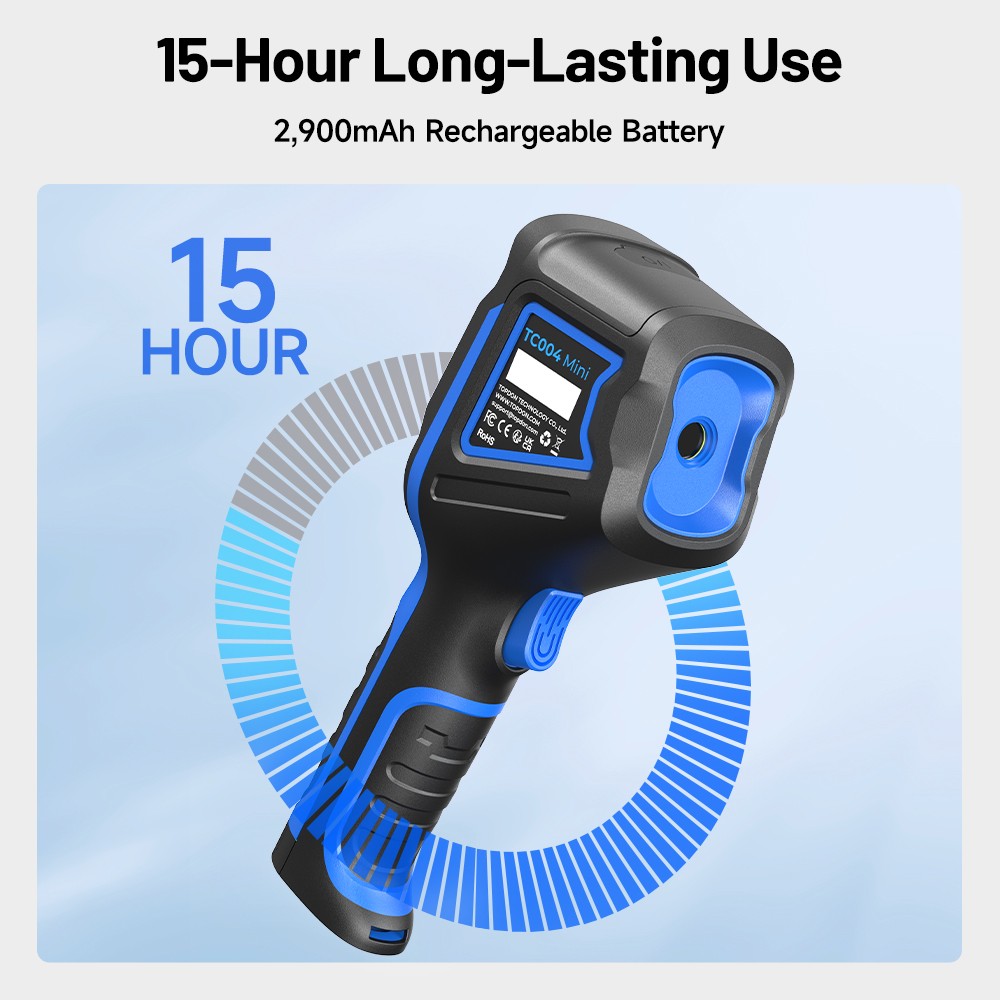 TOPDON Advanced Handheld Thermal Imaging Camera Infrared Thermometer TC004 Mini